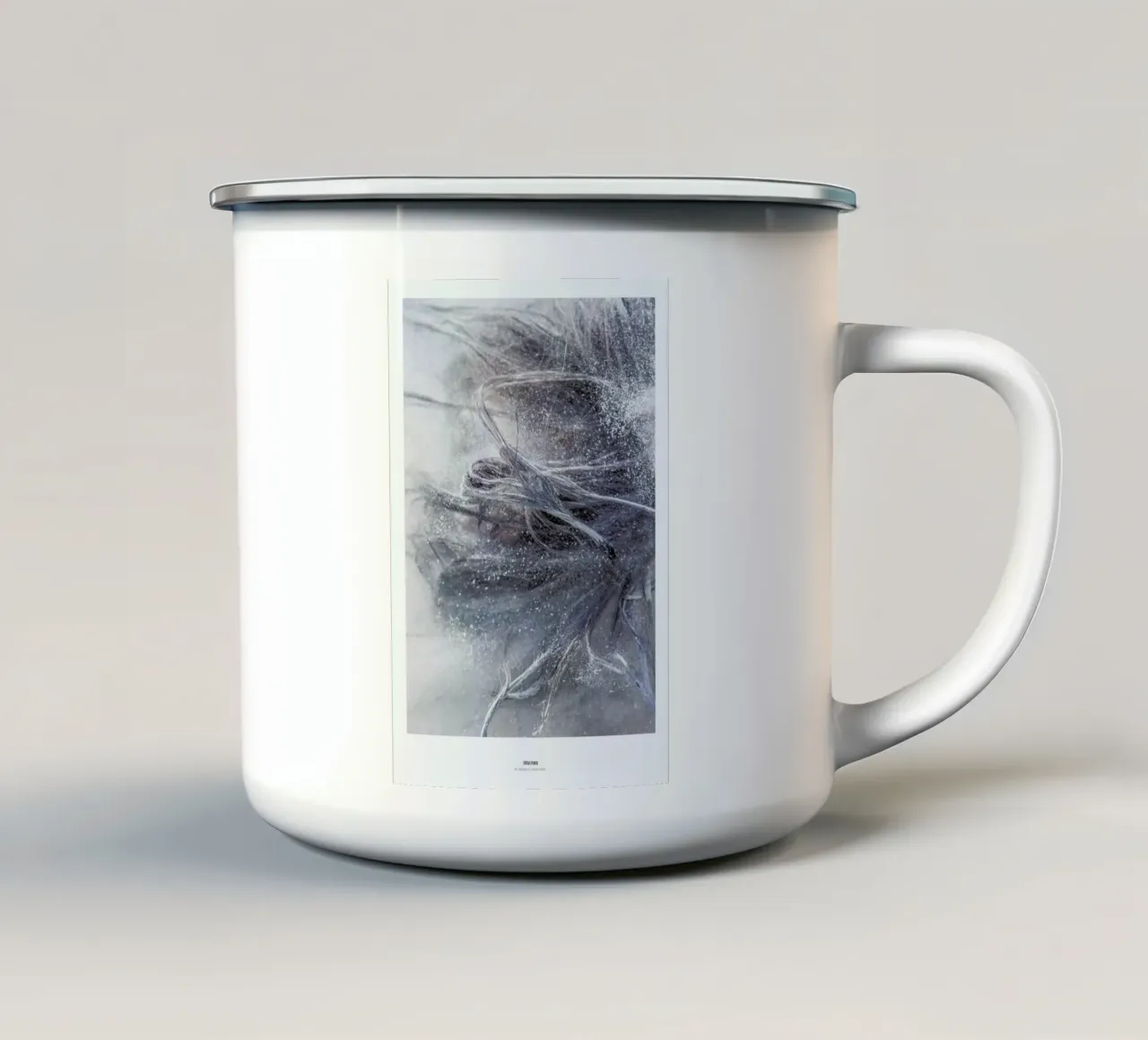 Flour tazza in smalto da Nordic Creators