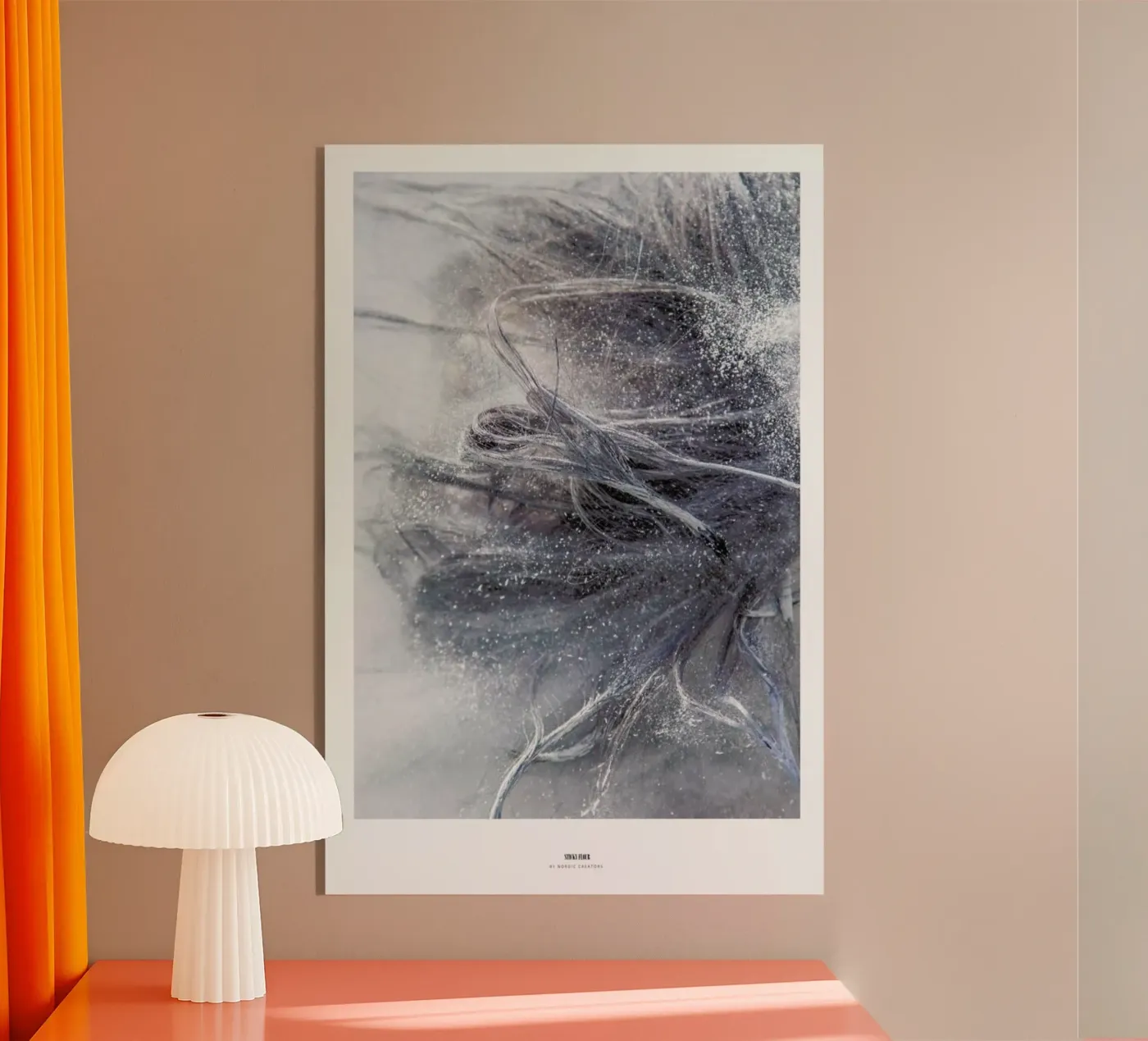 Flour Acryl-Glas von Nordic Creators