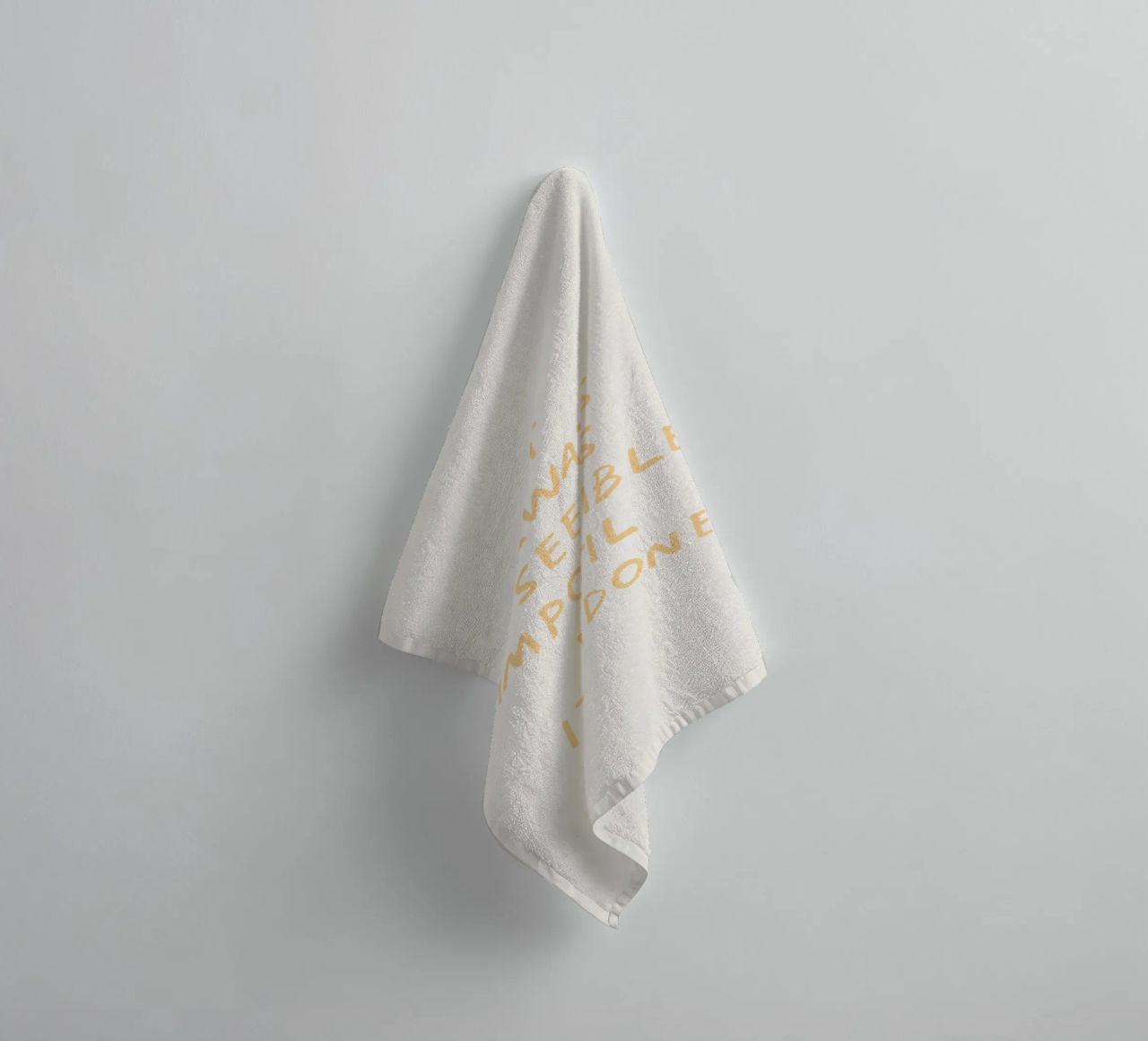 It always seems impossible until it's done towel by Vintagrafica