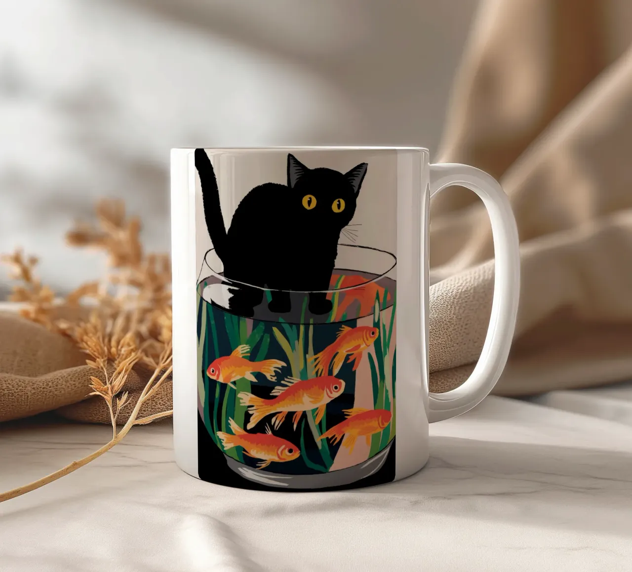 Divertimento in vasca tazza in ceramica da Artie Shifa
