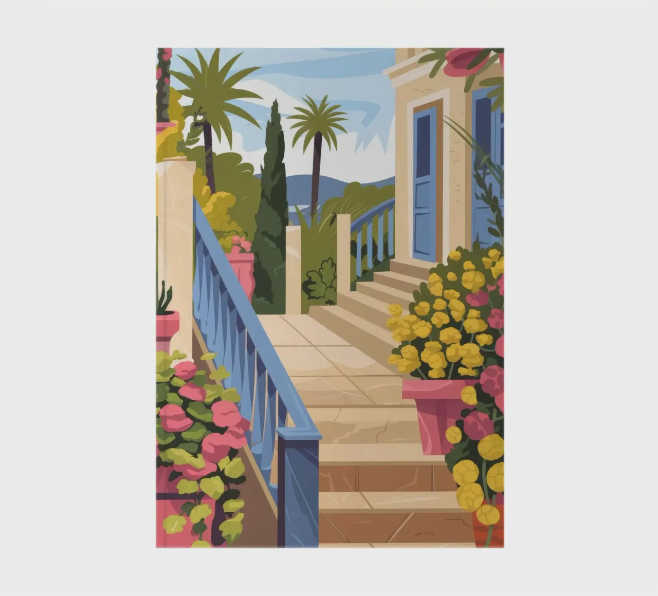 Floral Pathway Notizbuch von Artie Shifa