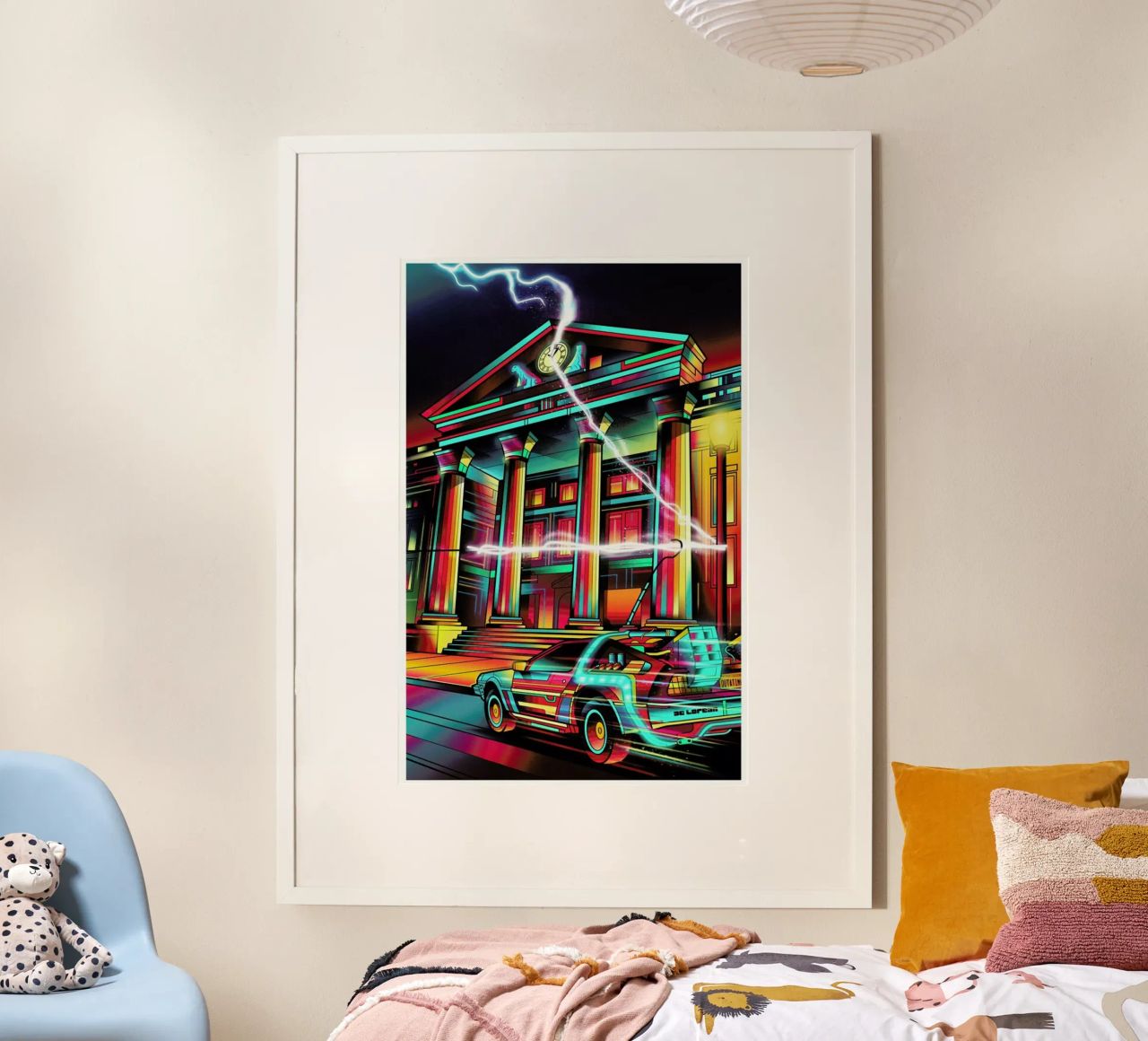 Hill Valley poster by Van Orton Design