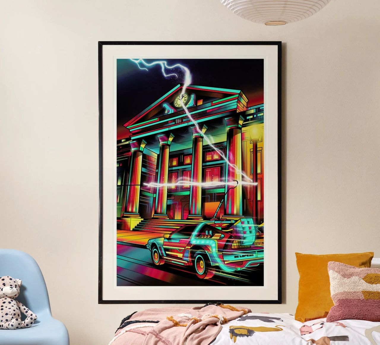 Hill Valley poster by Van Orton Design
