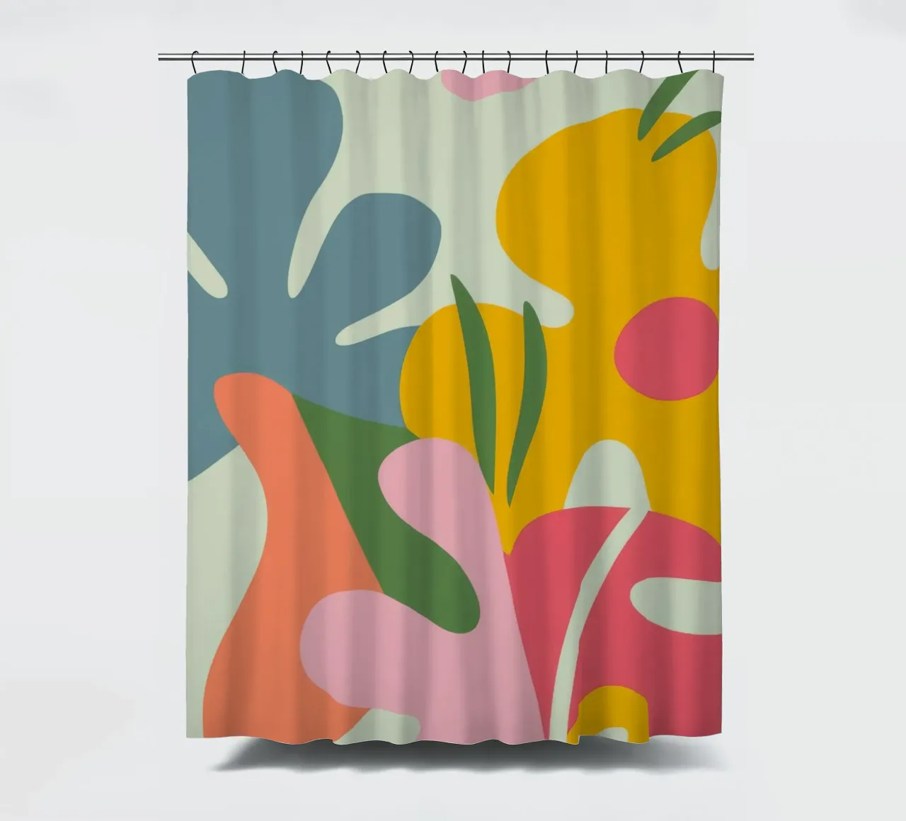 Fluid Forms Duschvorhang von Artie Shifa