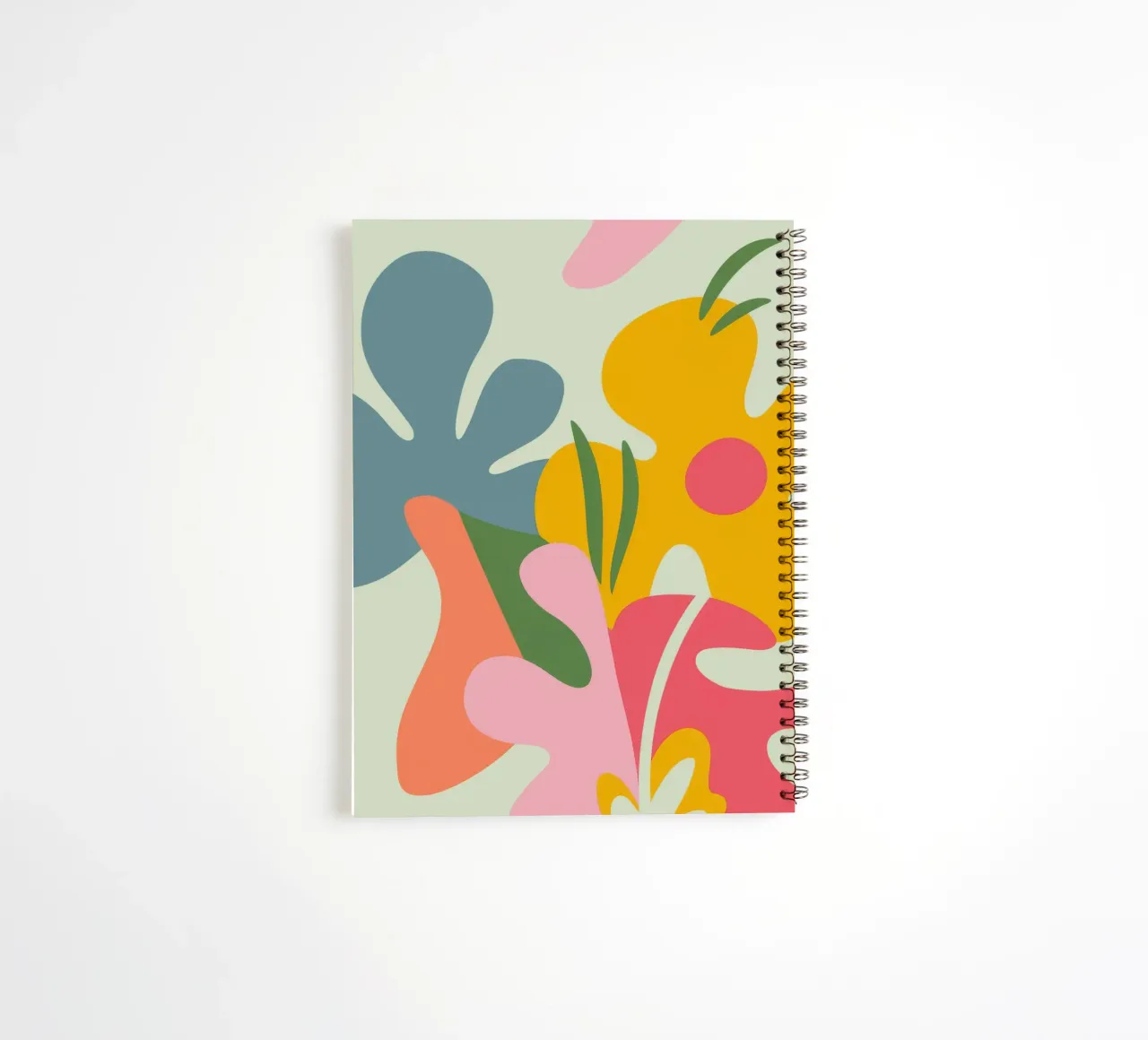 Fluid Forms spiral notebook by Artie Shifa
