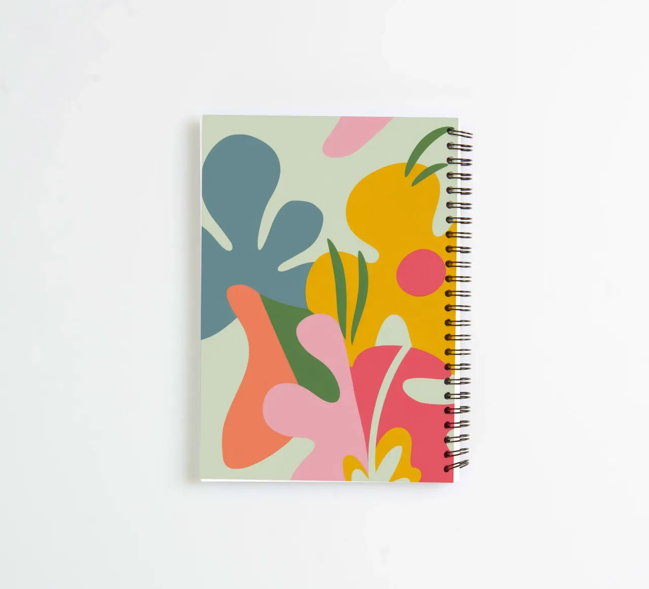 Fluid Forms spiral notebook by Artie Shifa