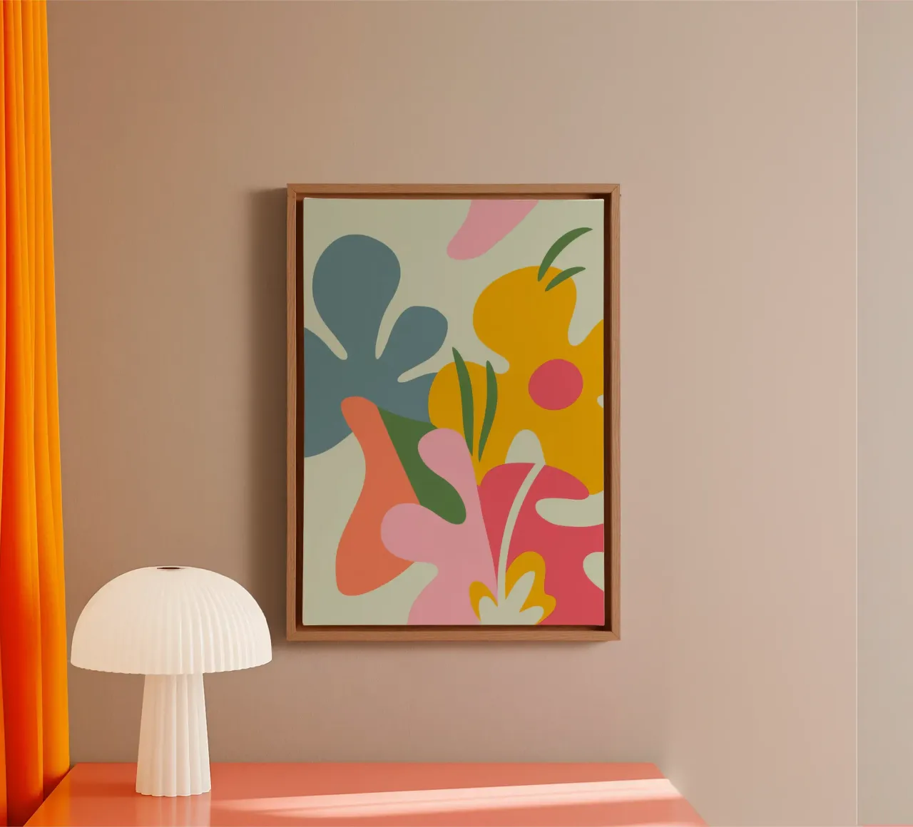 Fluid Forms canvas by Artie Shifa