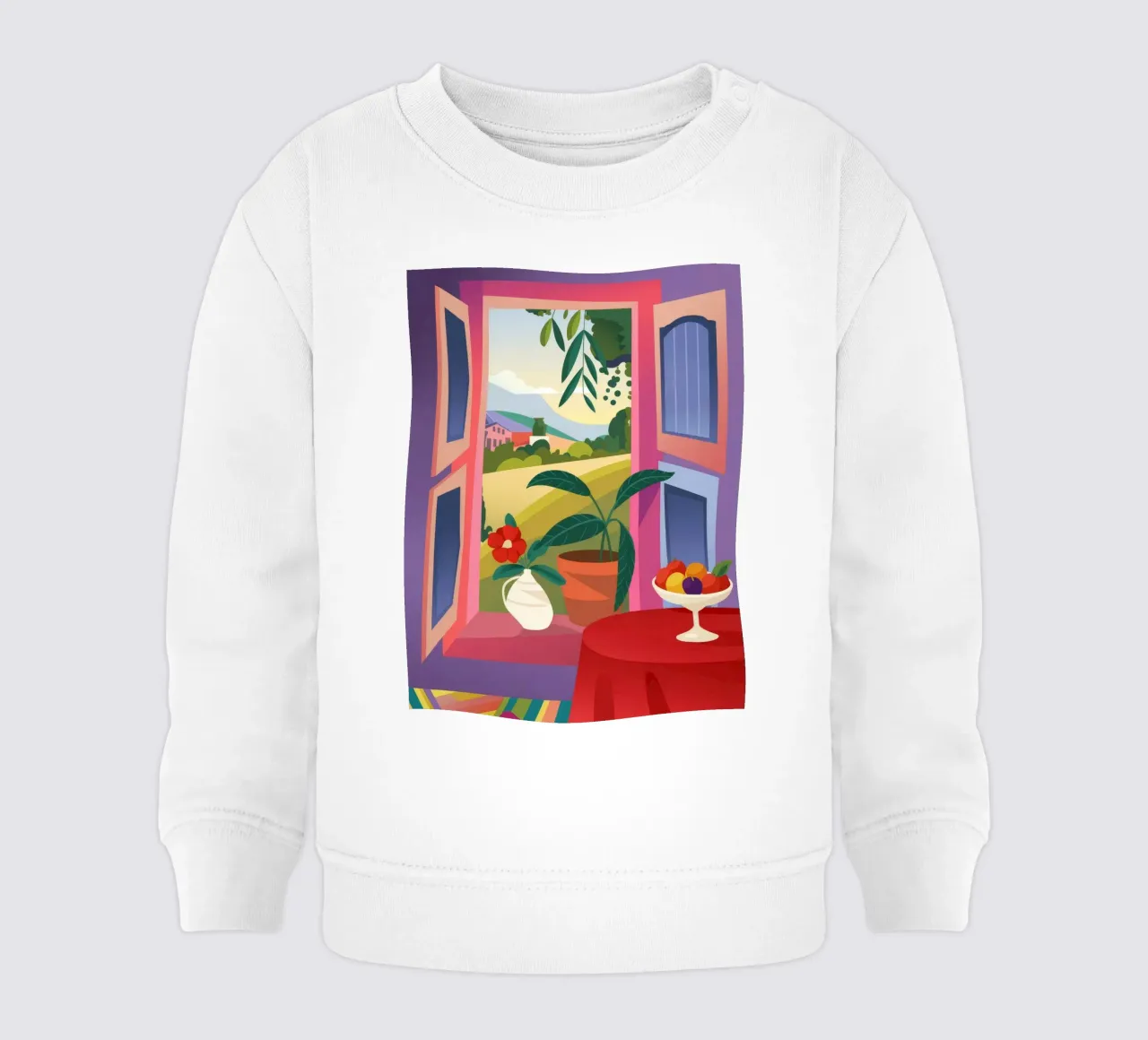 Mañana fructífera sudadera de bebé de Artie Shifa
