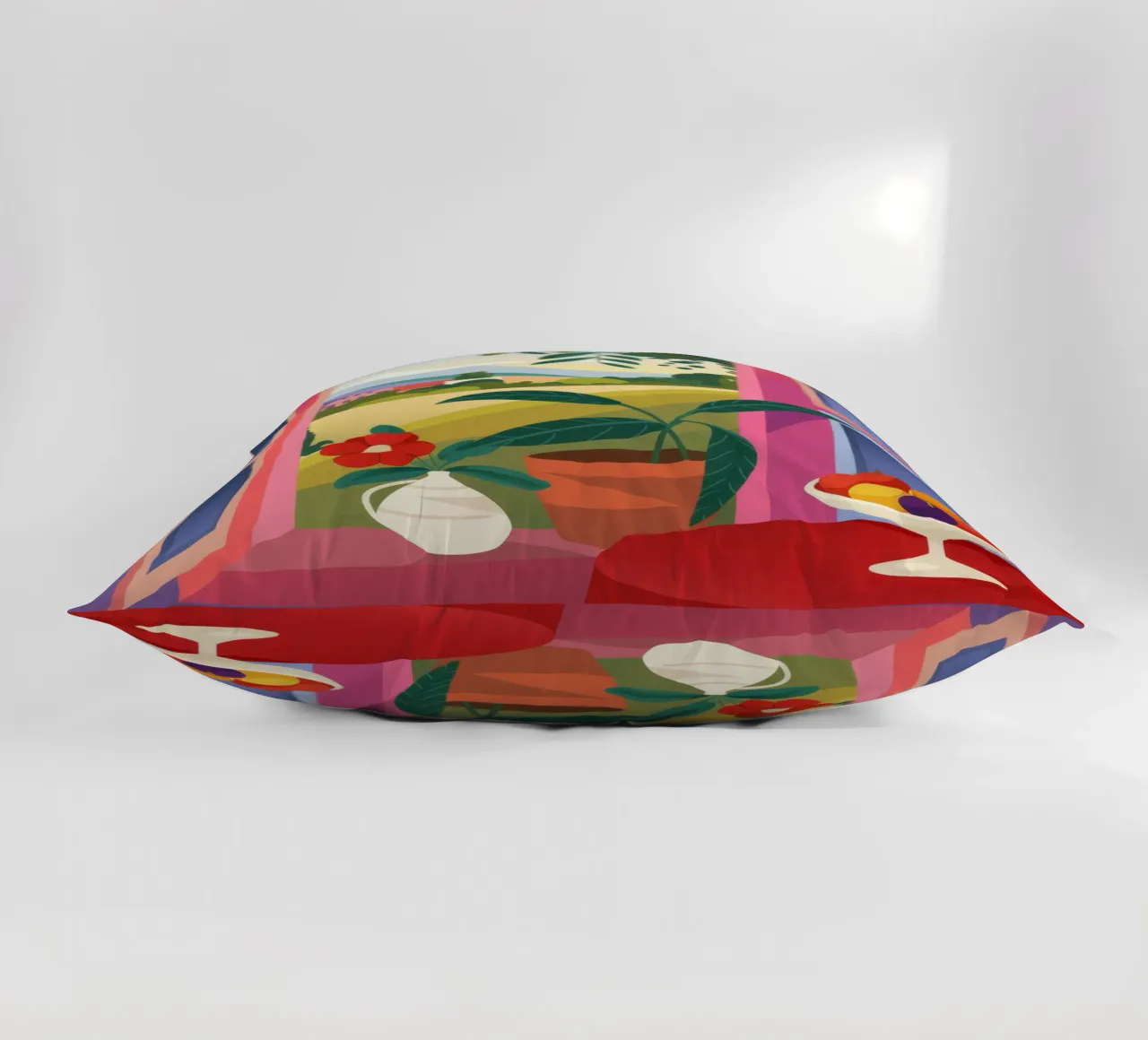 Fruitful Morning decorative cushion by Artie Shifa