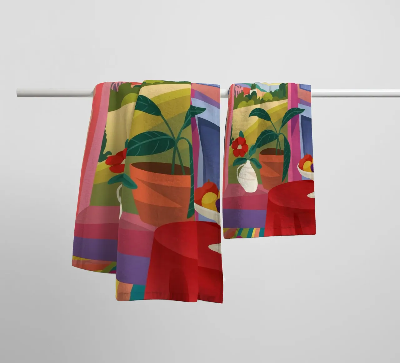 Matinée fructueuse serviette de bain de Artie Shifa