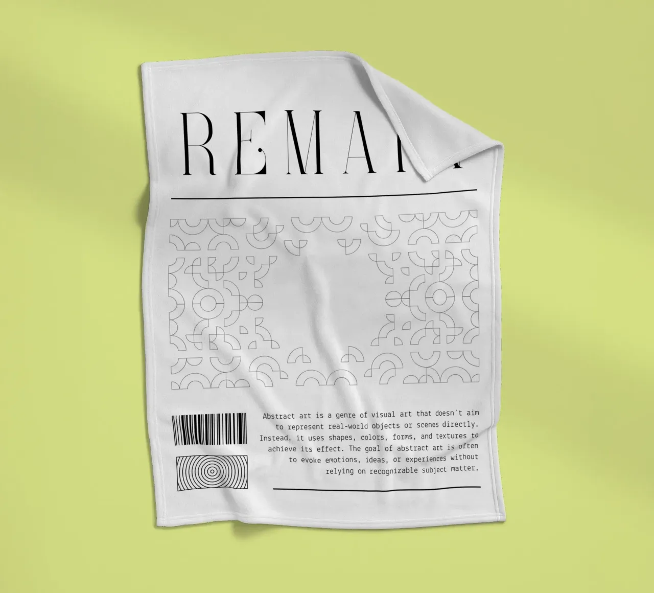 REMAIN | 07 coperta in pile da Einfach Uebel