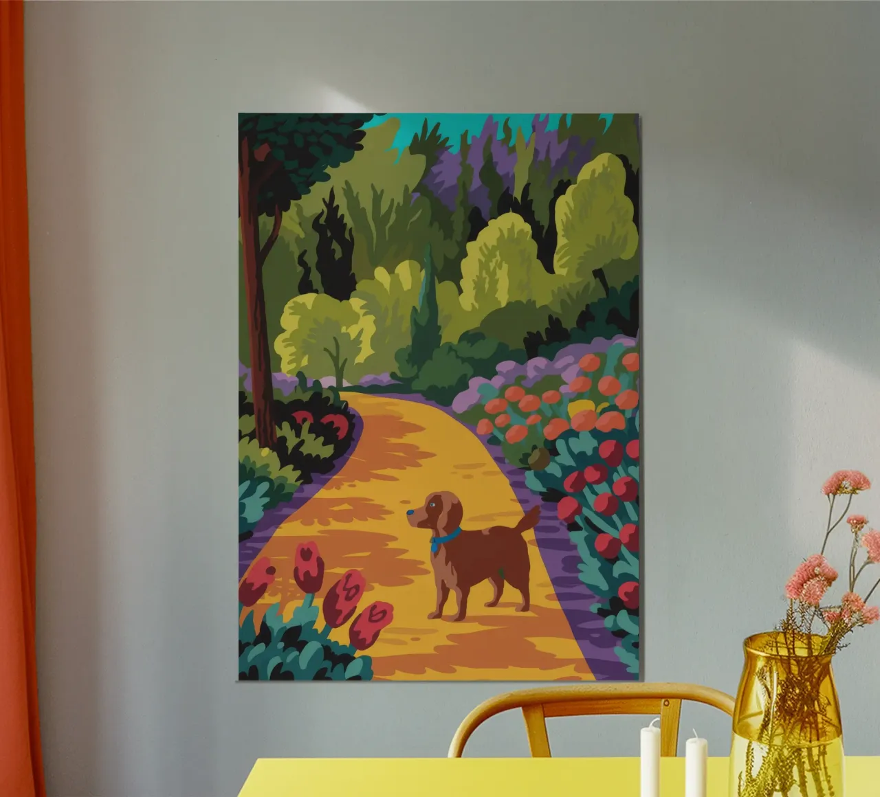Sentiero del giardino poster da Artie Shifa