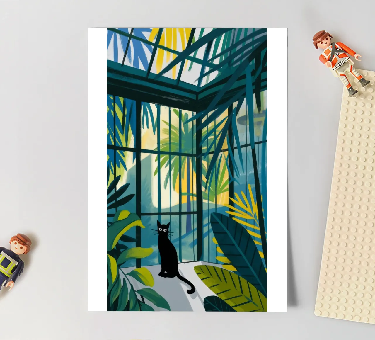 Greenhouse Serenity sticker sheet by Artie Shifa