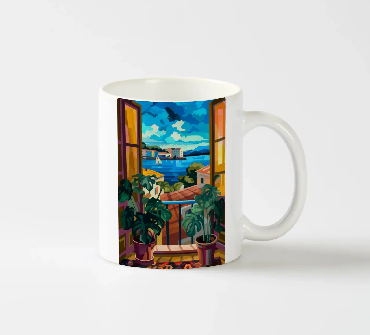 Porto di Haven tazza in ceramica da Artie Shifa