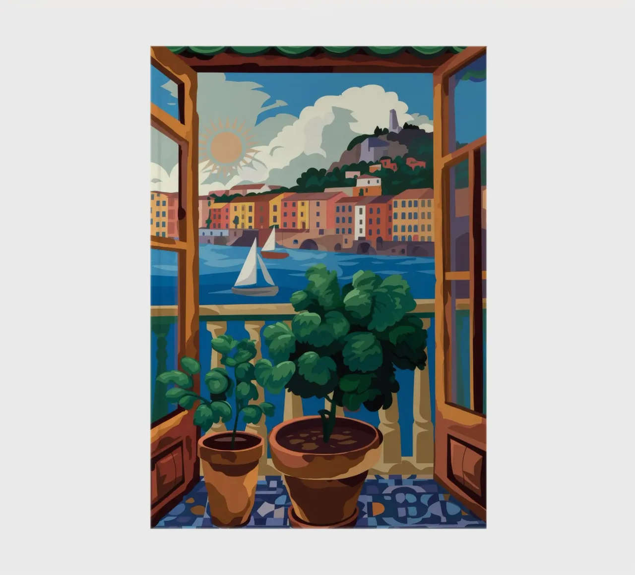 Harbor View notebook by Artie Shifa