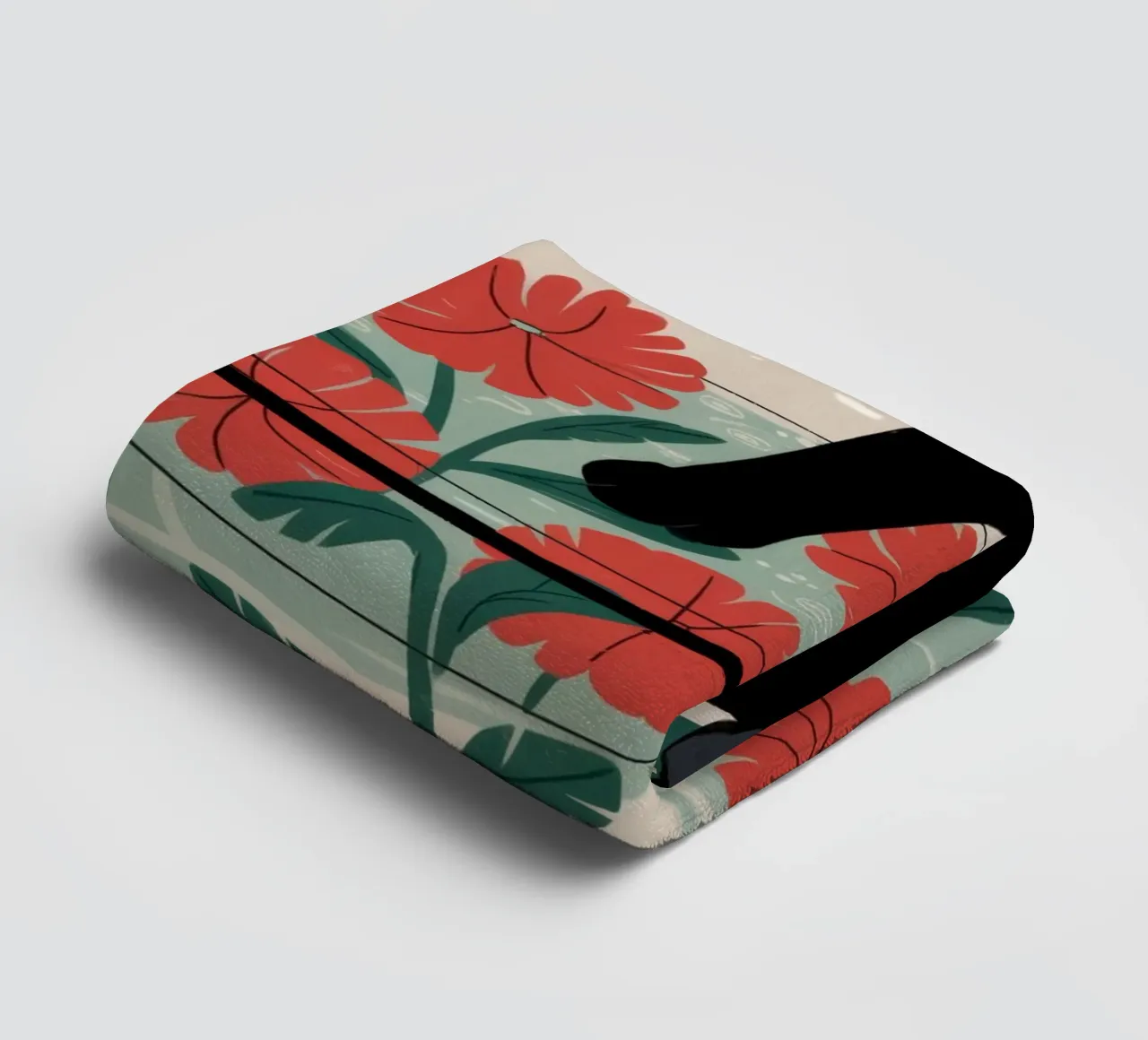Hidden Prowler towel by Artie Shifa