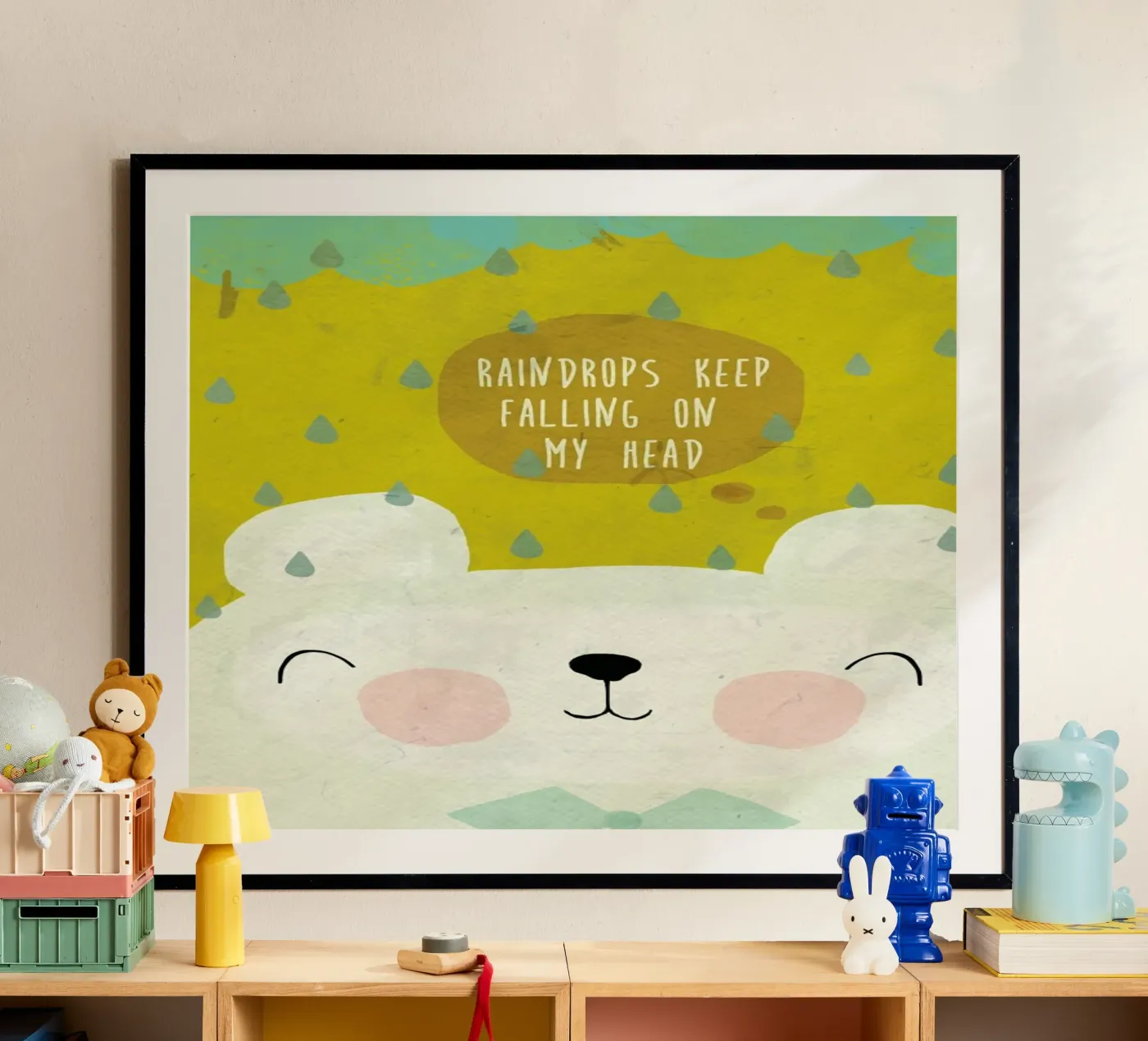 Rain Drops poster by treechild