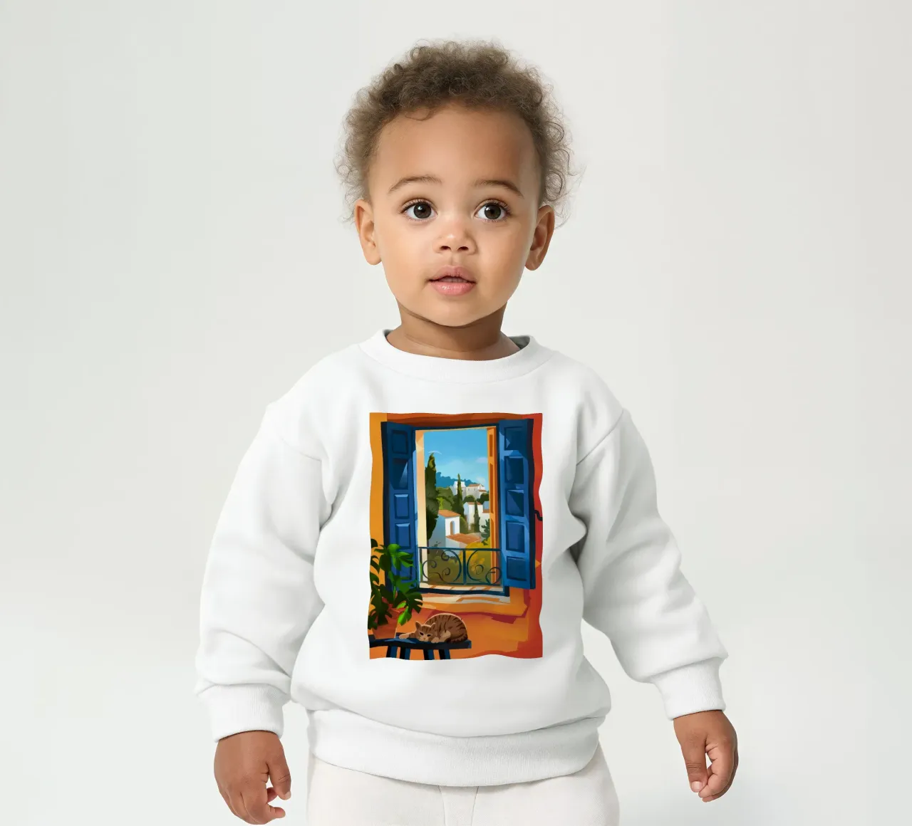 Meditatieve rust baby sweatshirt van Artie Shifa