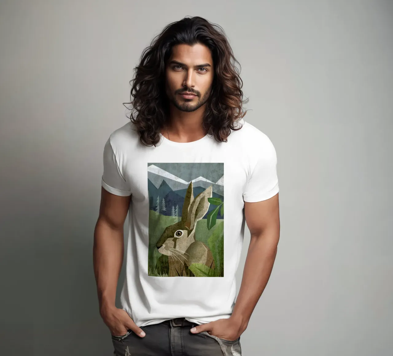 Hase t-shirt da Sabrina Ziegenhorn