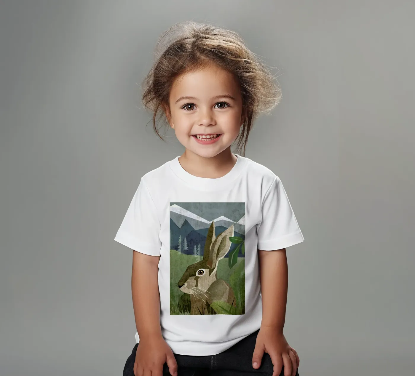 Hase t-shirt bambini da Sabrina Ziegenhorn