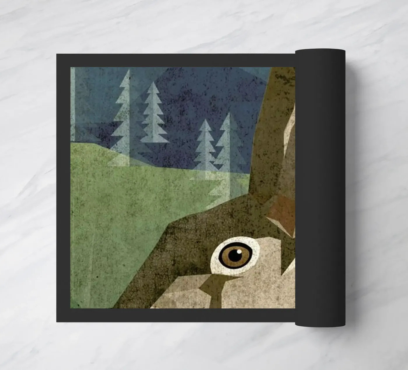 Hase doormat by Sabrina Ziegenhorn