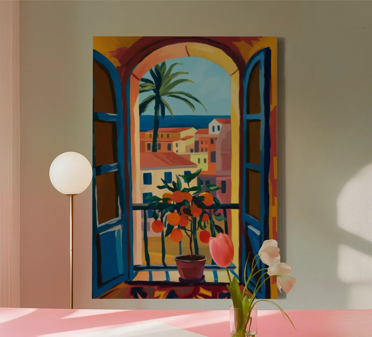 Open Window canvas by Artie Shifa