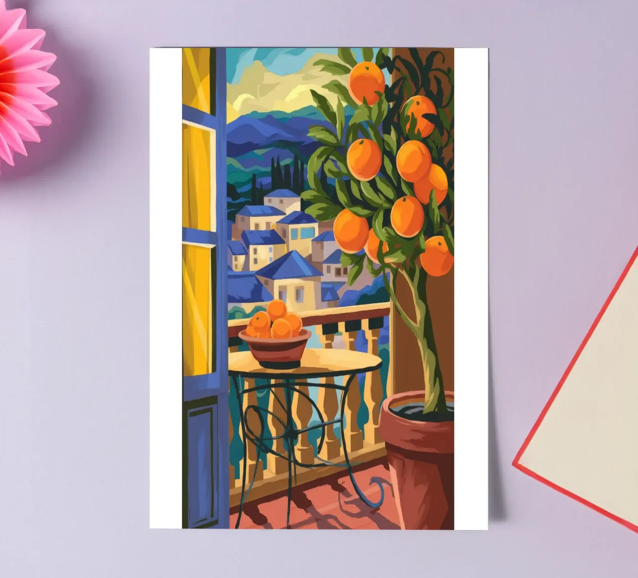 Orange Grove sticker sheet by Artie Shifa