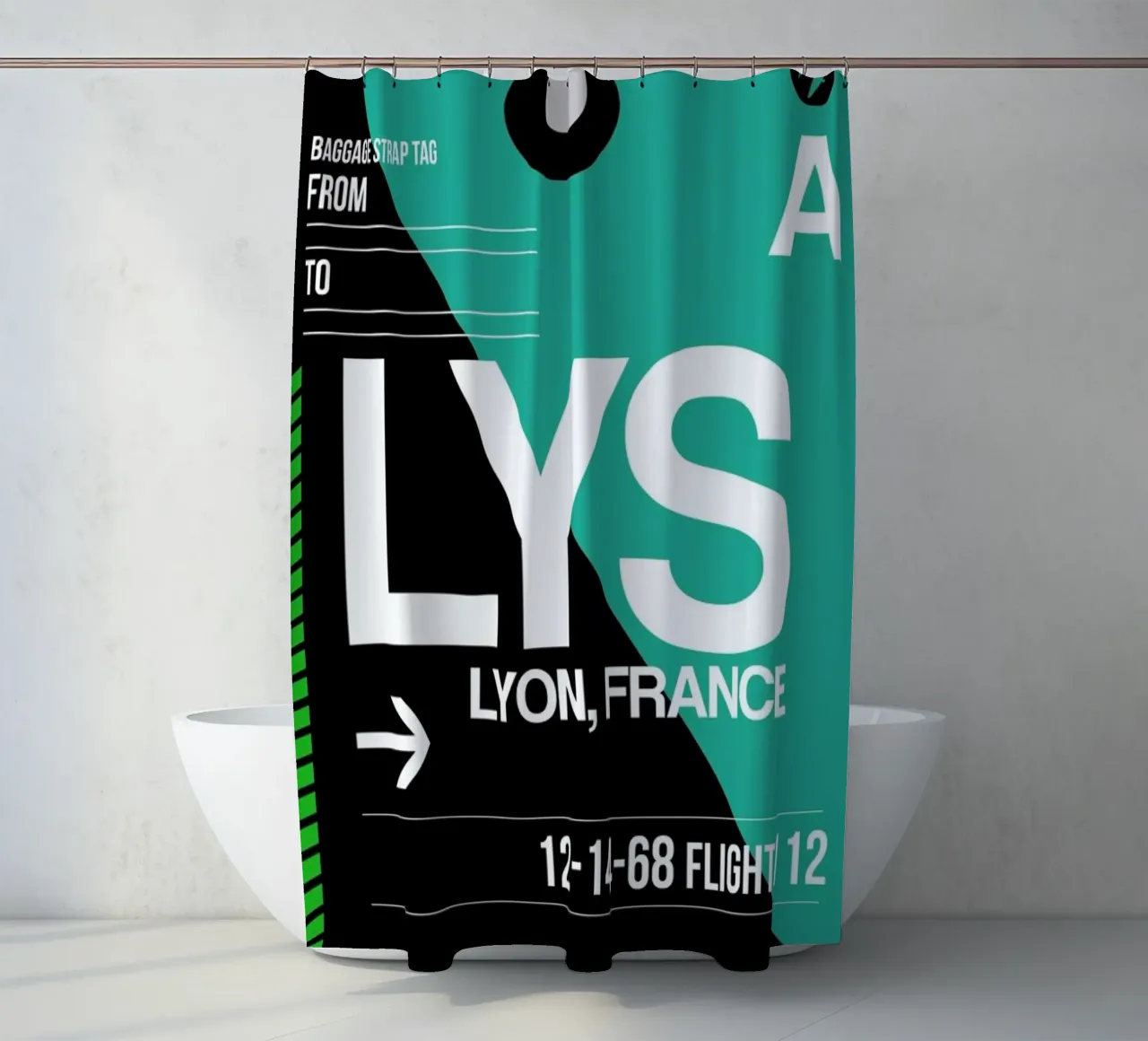 LYS - Lyon tenda da doccia da Naxart