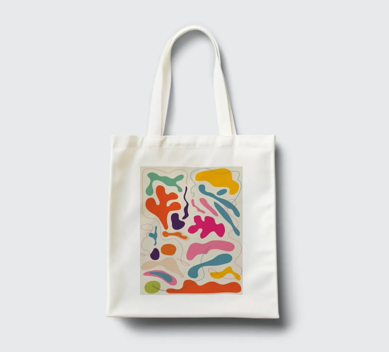Organic Flow tote bag by Artie Shifa