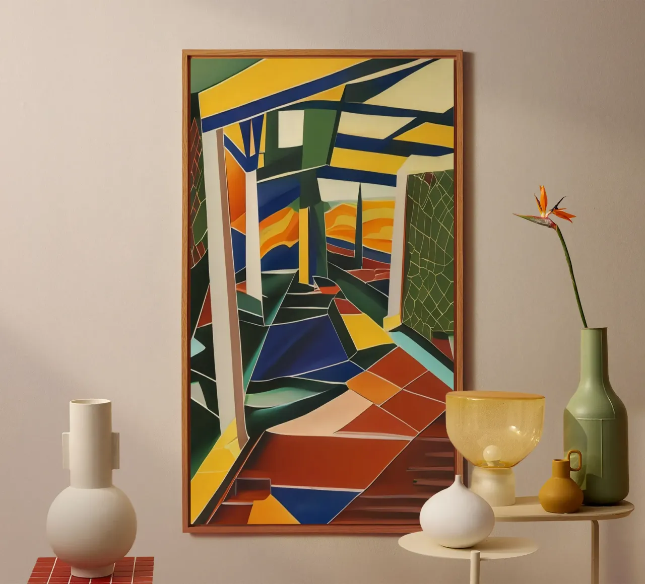 Giardino botanico_2 alluminio dibond da Abstract Art by LK