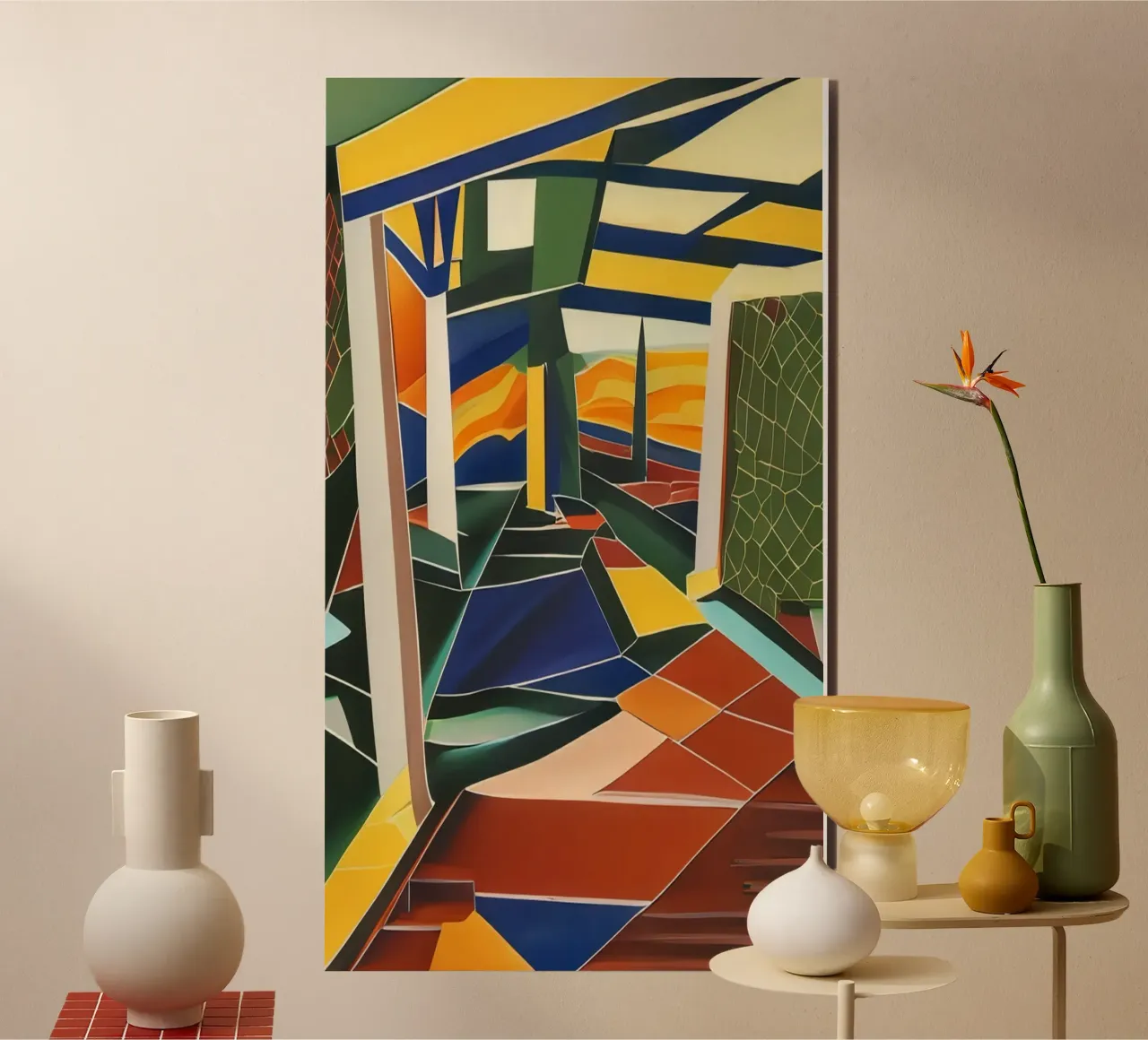Giardino botanico_2 alluminio dibond da Abstract Art by LK