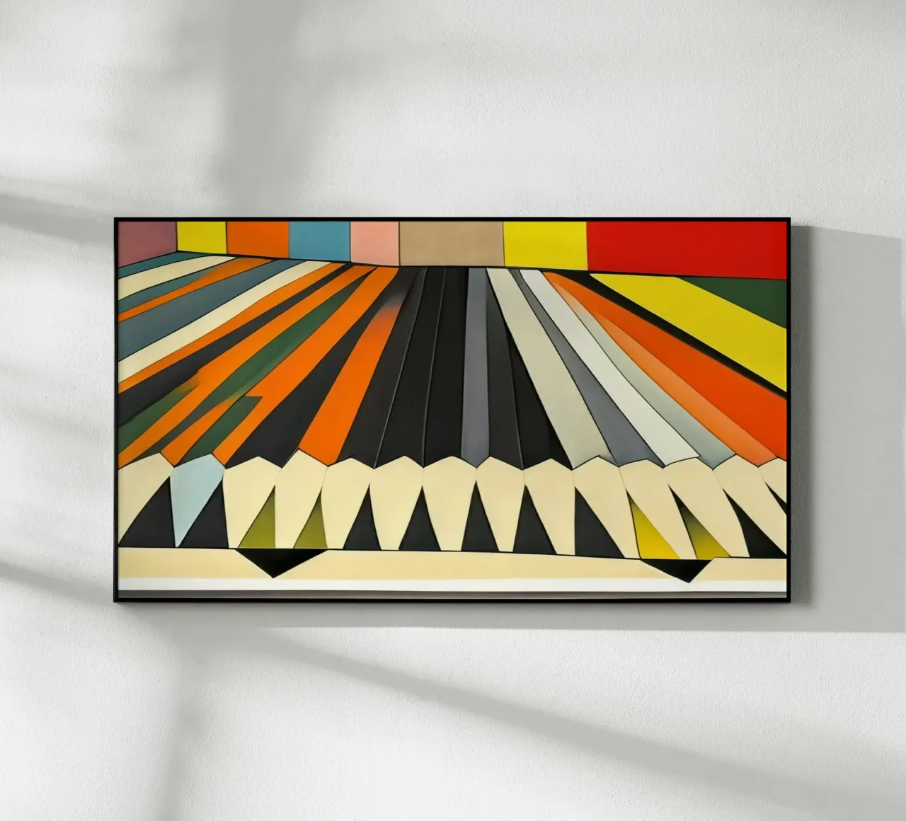 Lápices de color_1 metacrilato de Abstract Art by LK