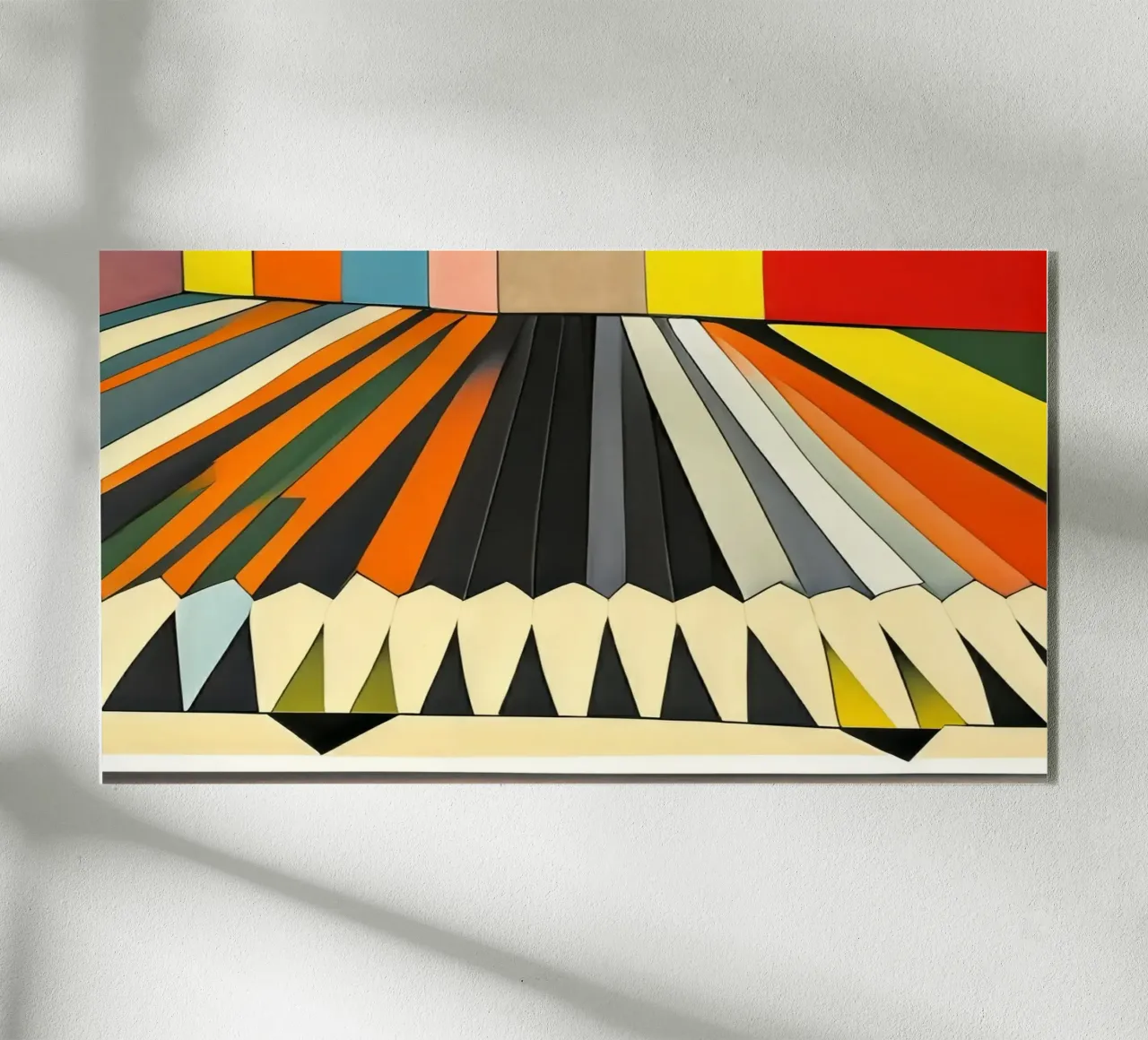 Lápices de color_1 metacrilato de Abstract Art by LK