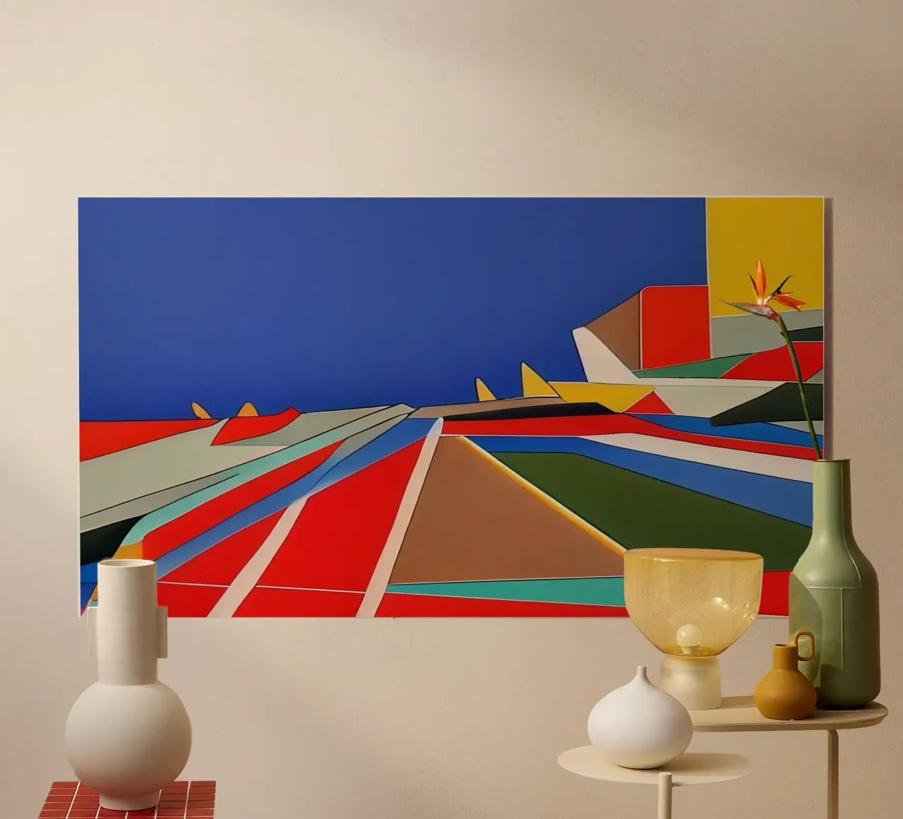 Aeroporto_2 plexiglass da Abstract Art by LK