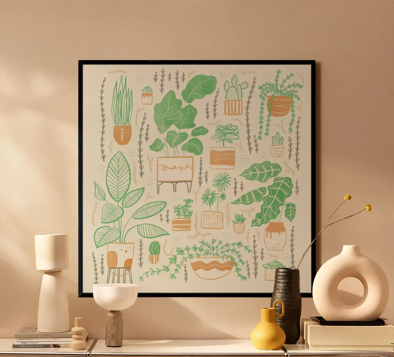 Plants poster da Moira Scicluna Zahra
