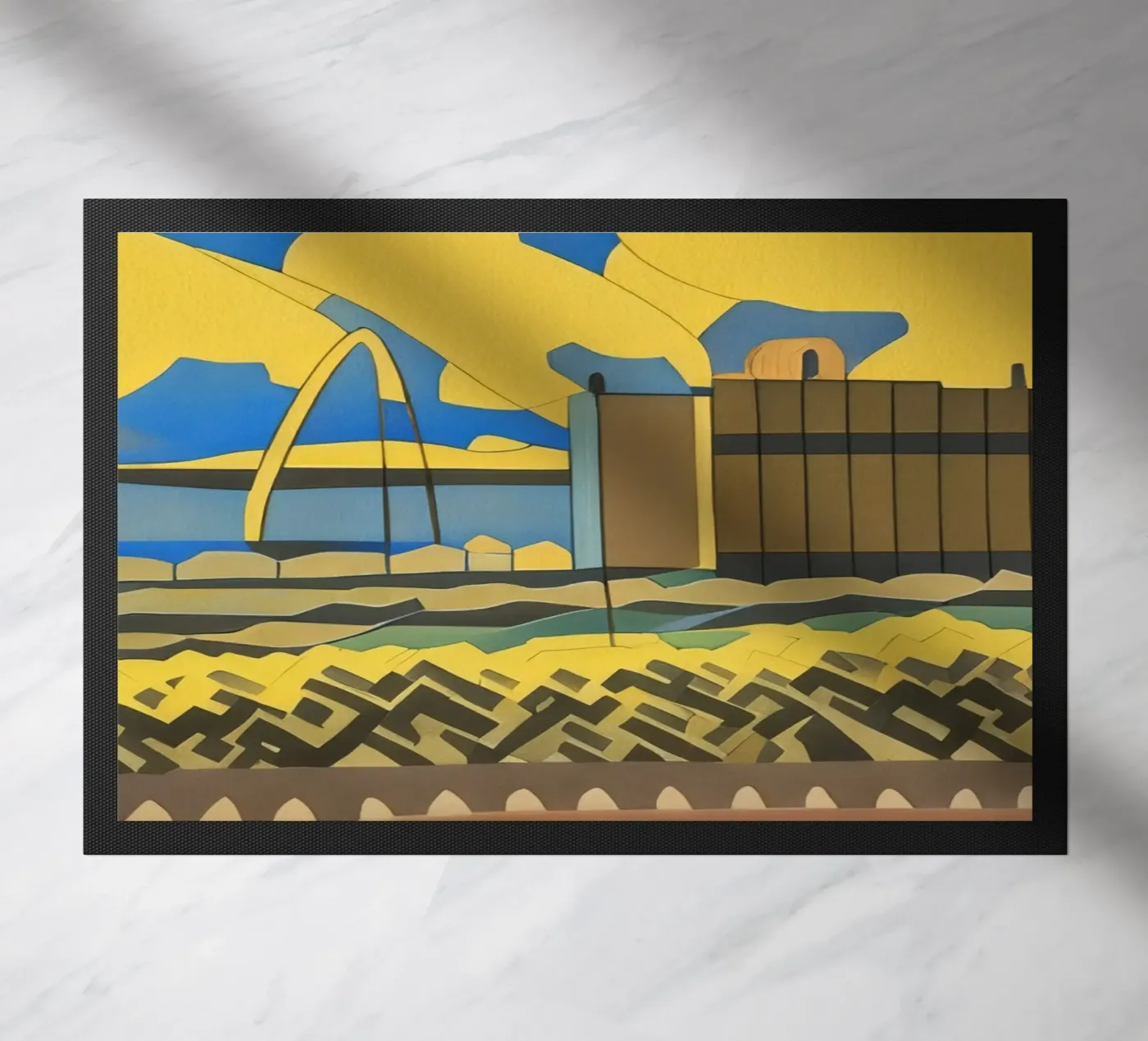 Escursioni_Colonia Deutz_1 zerbino da Abstract Art by LK