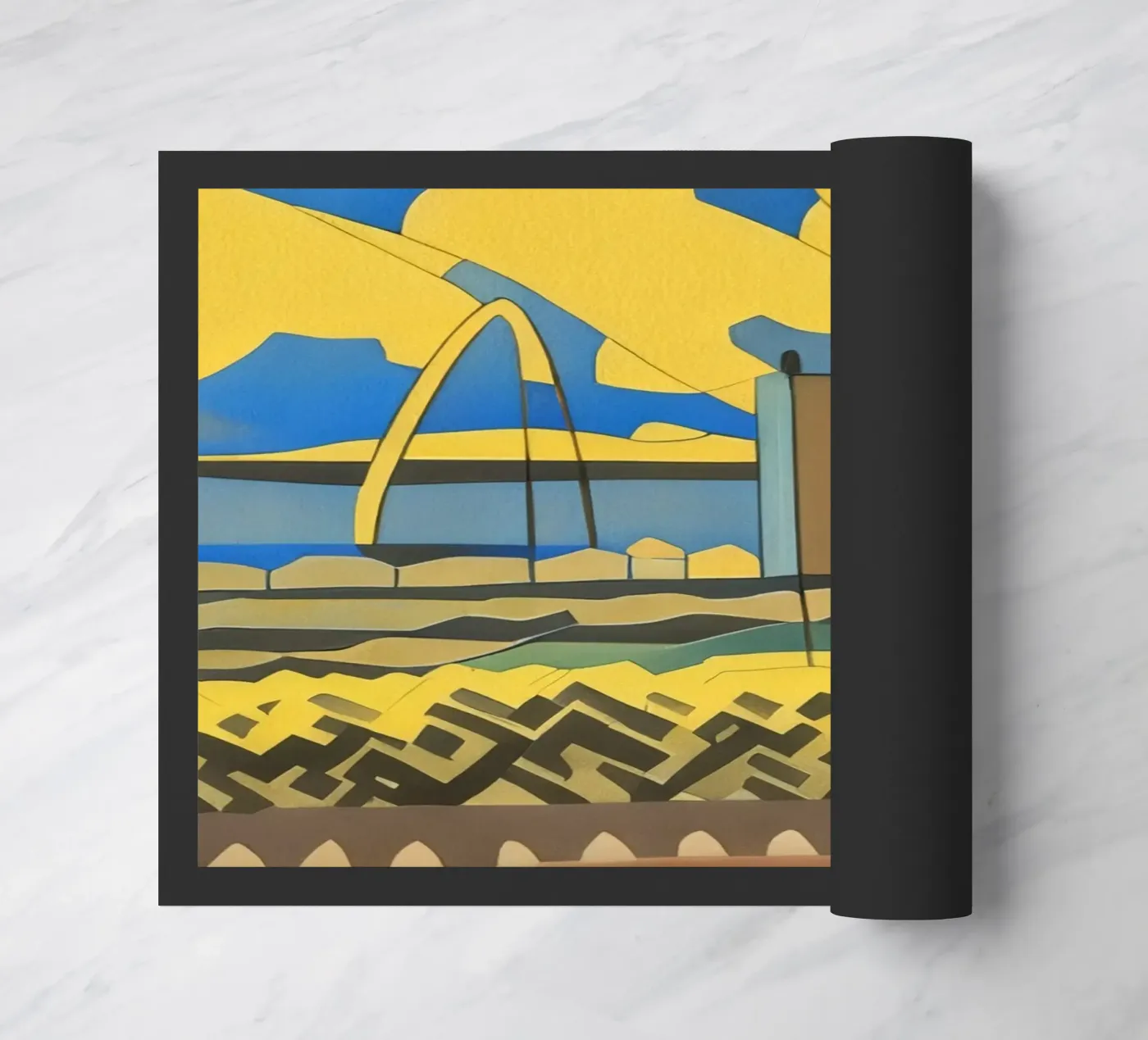 Escursioni_Colonia Deutz_1 zerbino da Abstract Art by LK