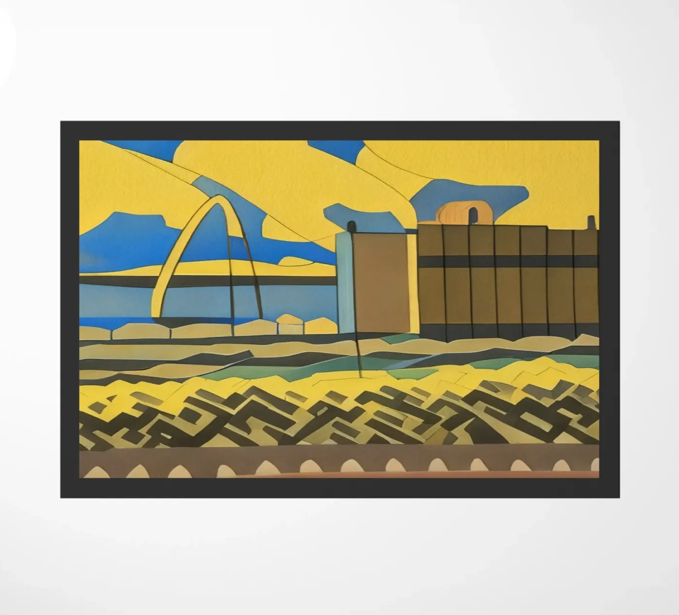 Escursioni_Colonia Deutz_1 zerbino da Abstract Art by LK