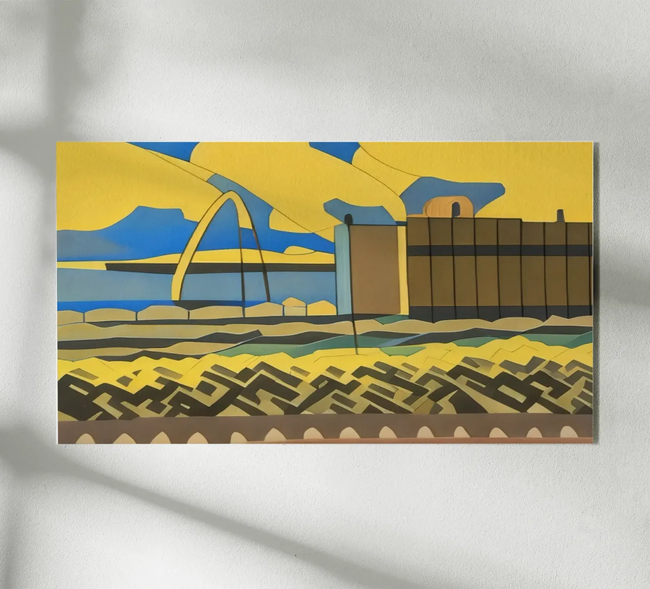 Escursioni_Colonia Deutz_1 plexiglass da Abstract Art by LK