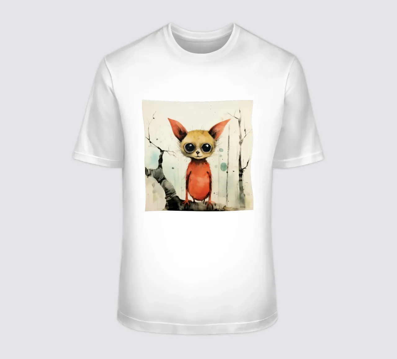 Cespuglietto minimale 1 t-shirt da Minimal Animal Art