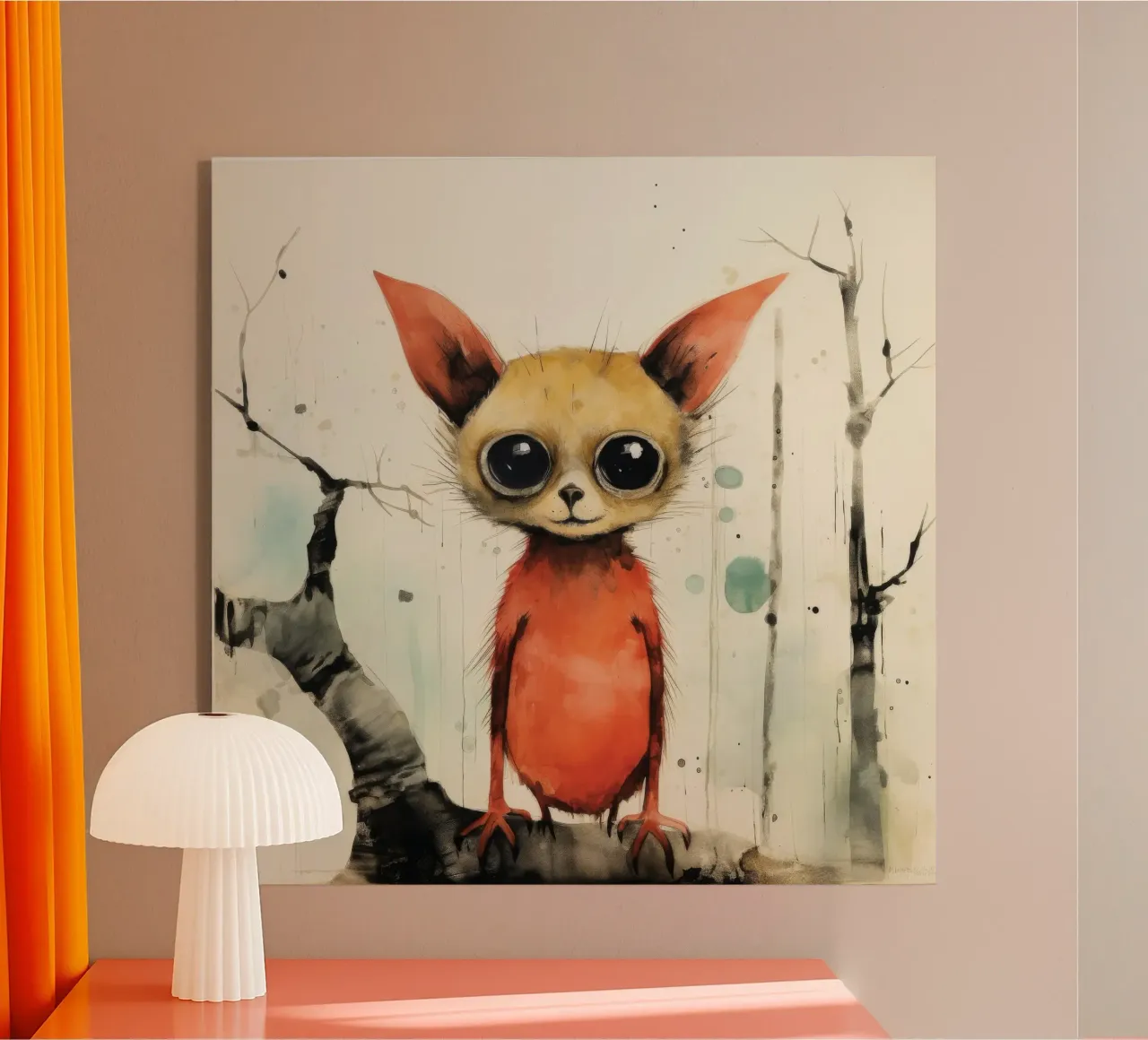 Cespuglietto minimale 1 plexiglass da Minimal Animal Art