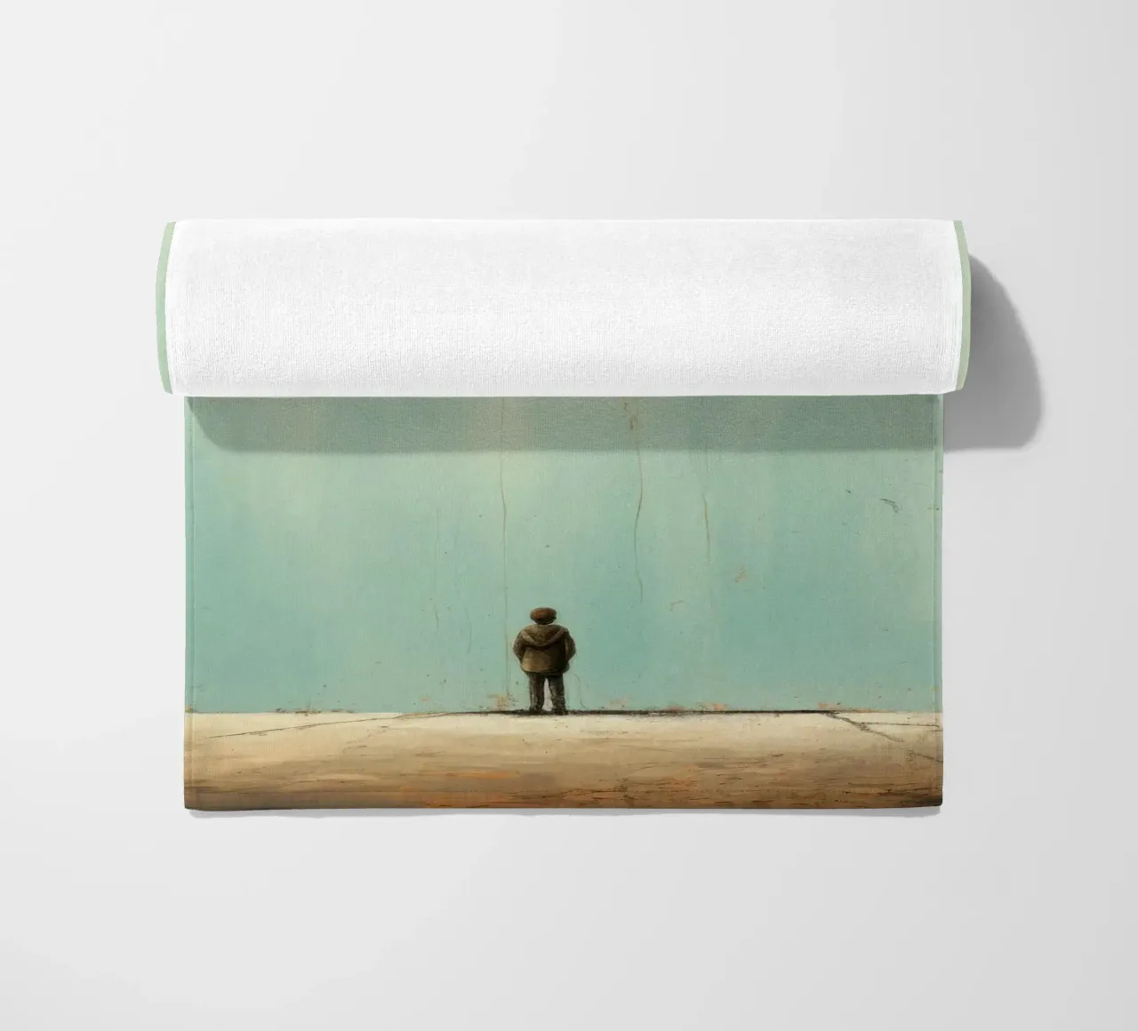 Farfalla minimale telo mare da Minimal Animal Art