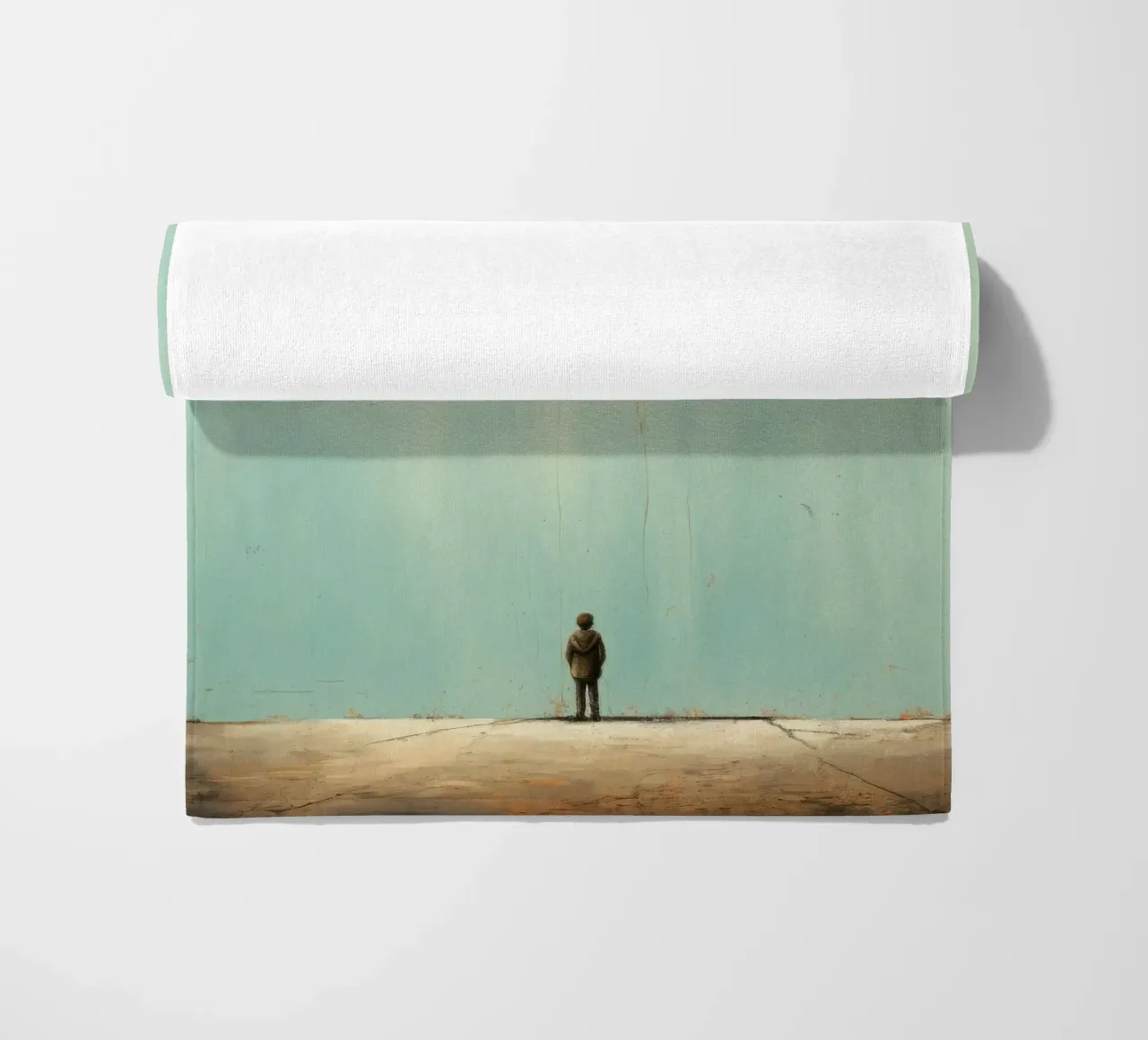 Farfalla minimale 2 telo mare da Minimal Animal Art