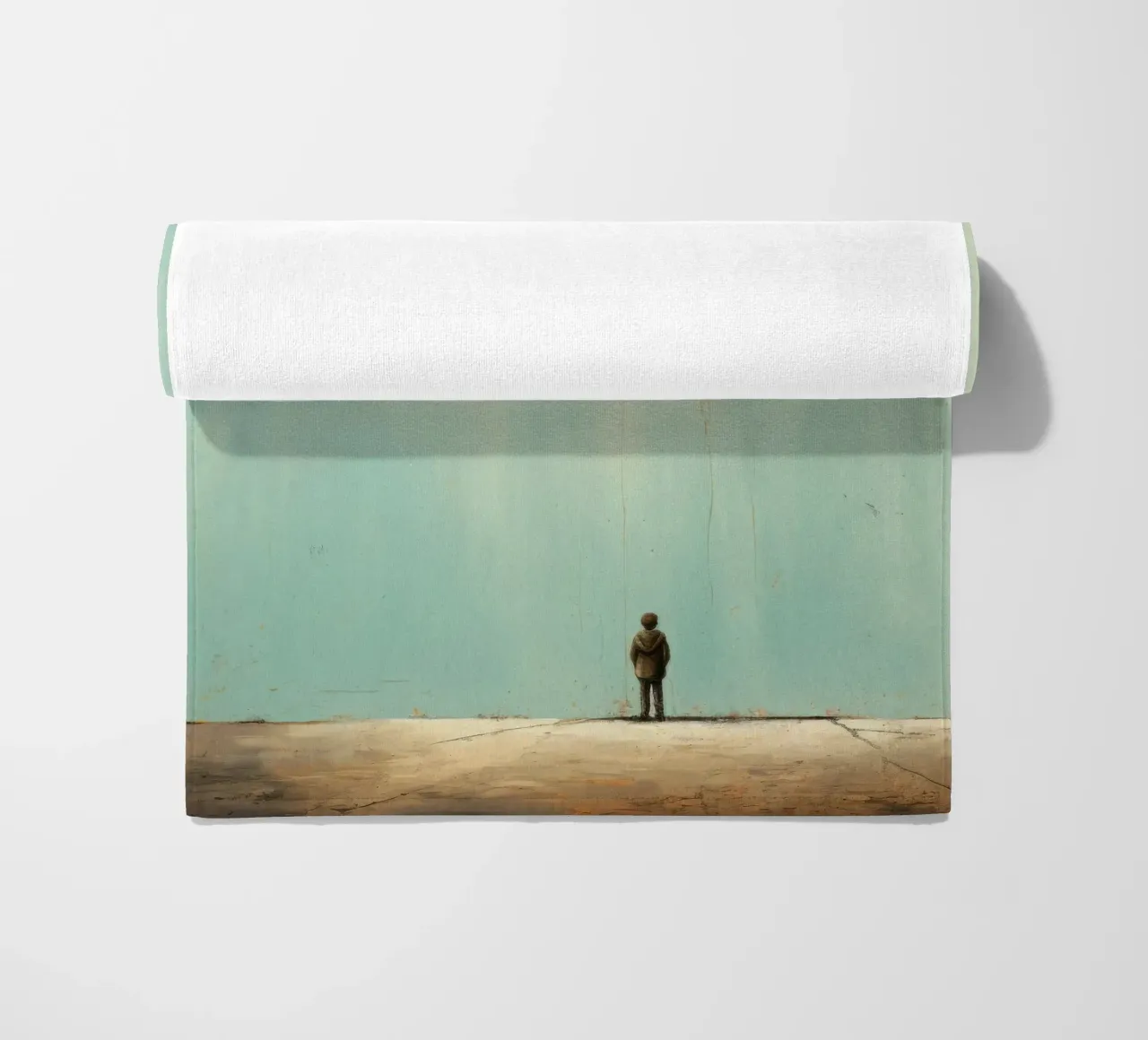 Farfalla minimale telo mare da Minimal Animal Art