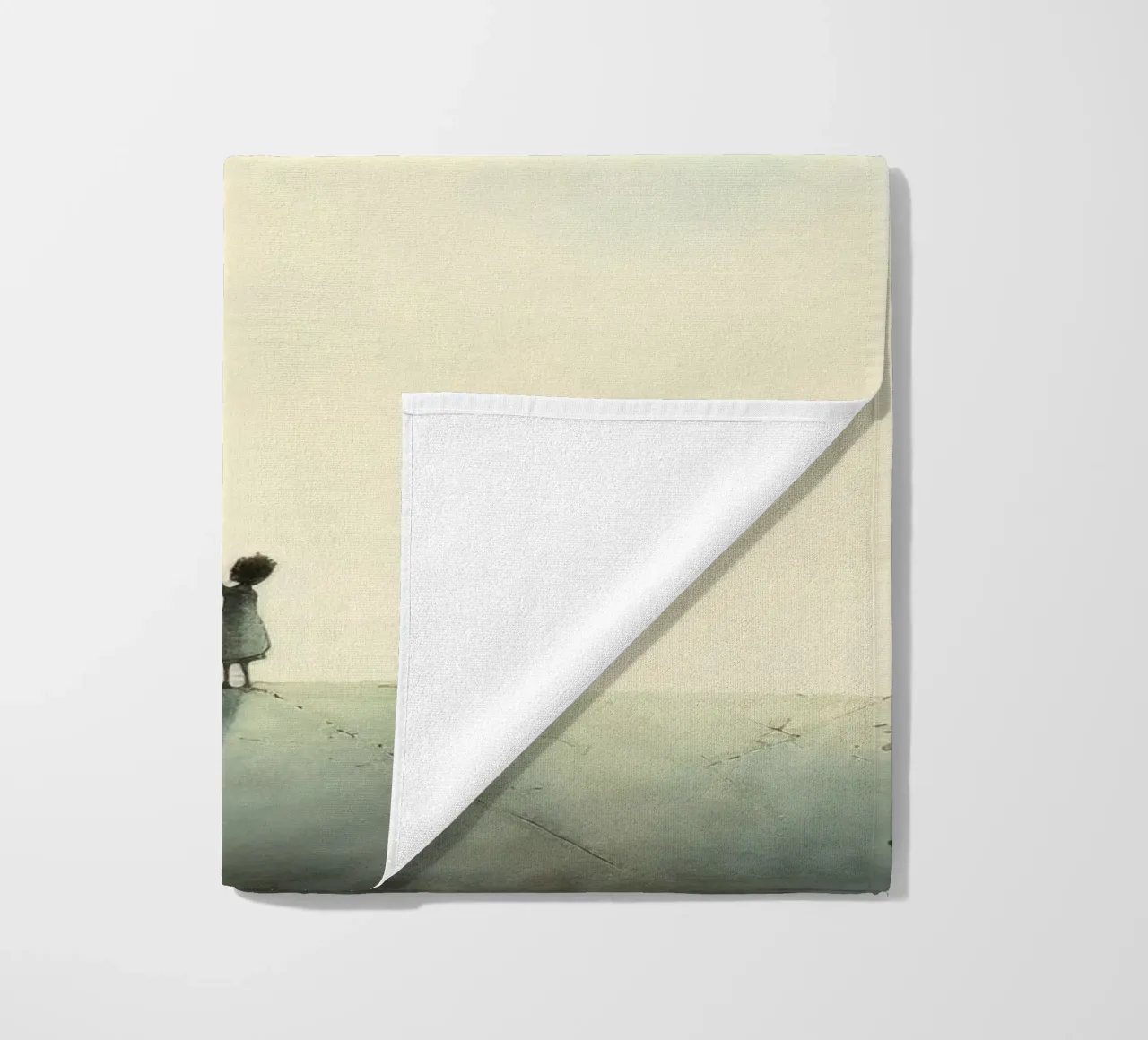 Farfalla minimale 3 telo mare da Minimal Animal Art
