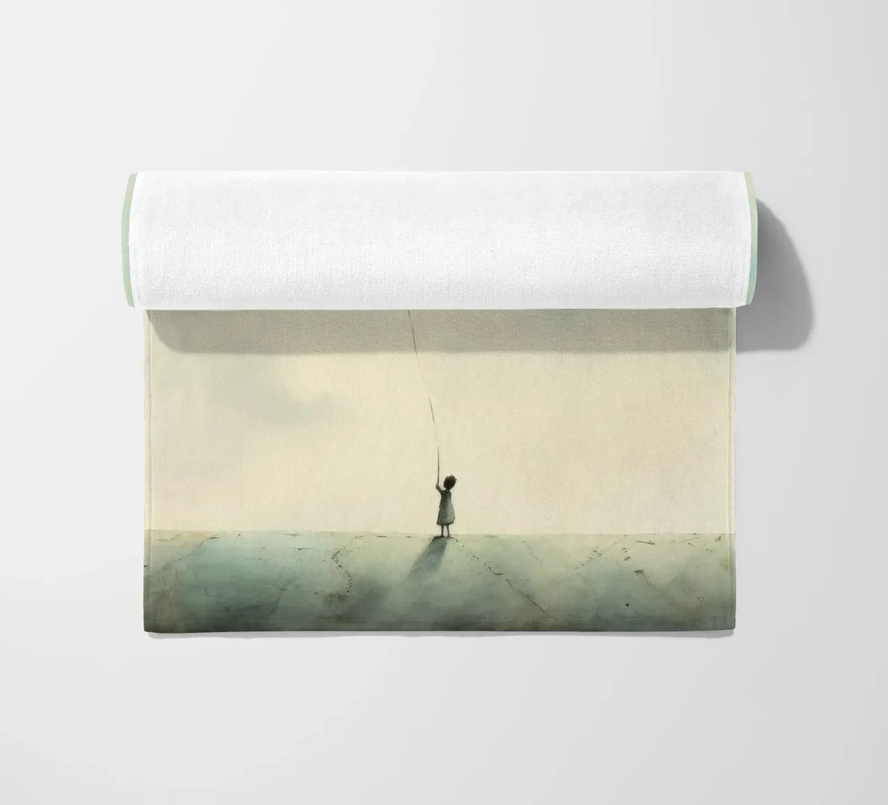 Farfalla minimale 3 telo mare da Minimal Animal Art