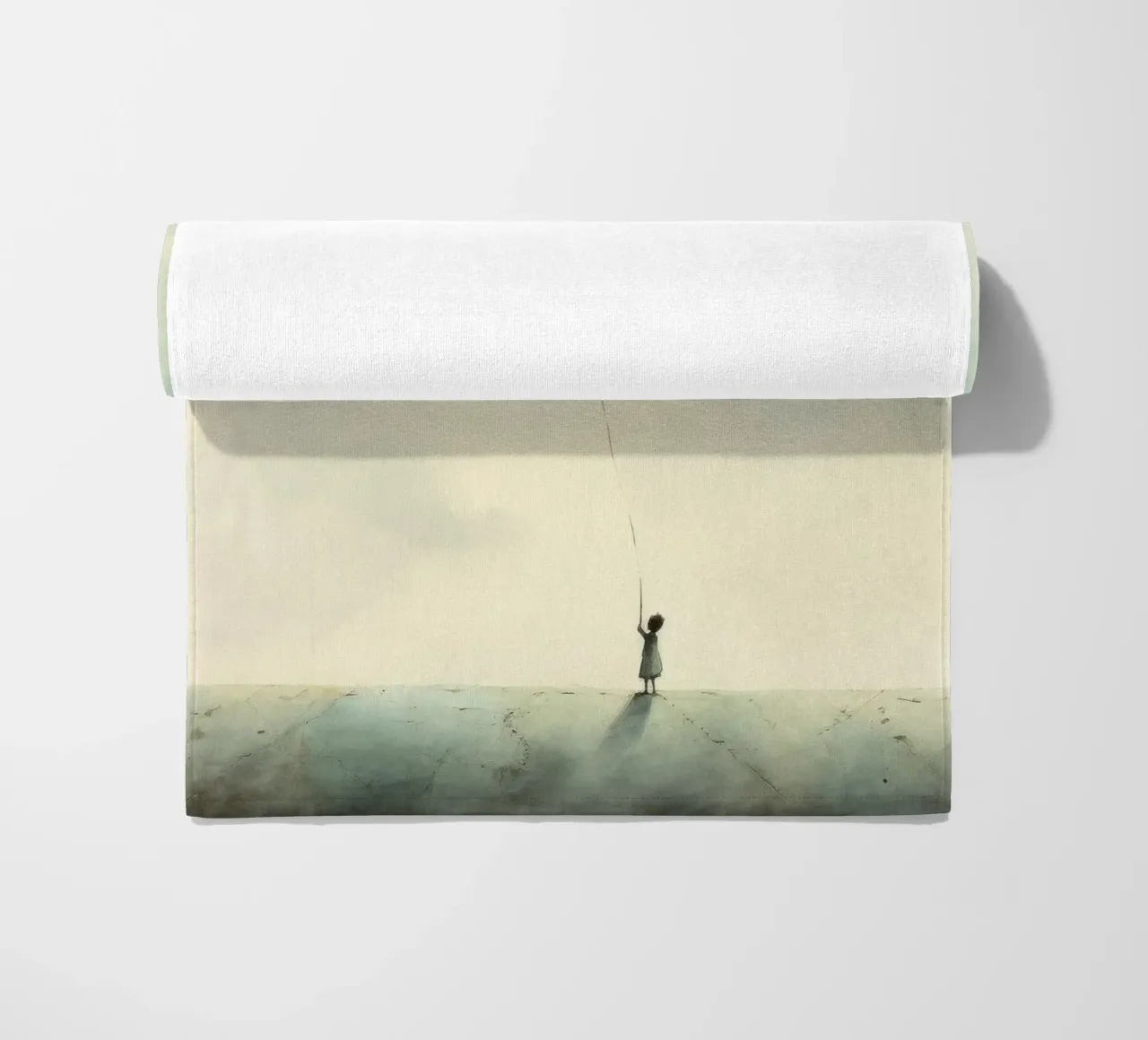 Farfalla minimale telo mare da Minimal Animal Art