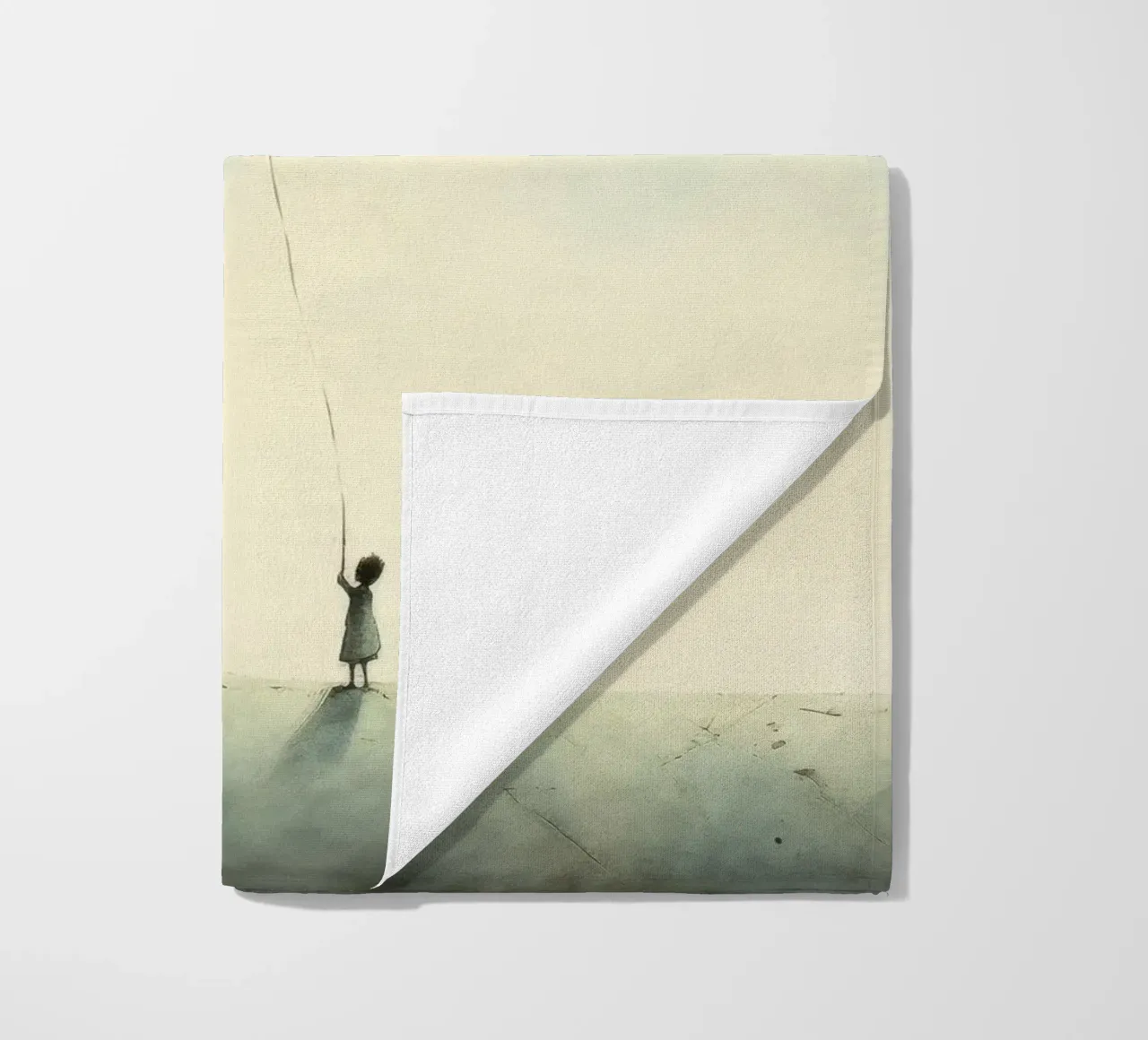 Farfalla minimale telo mare da Minimal Animal Art