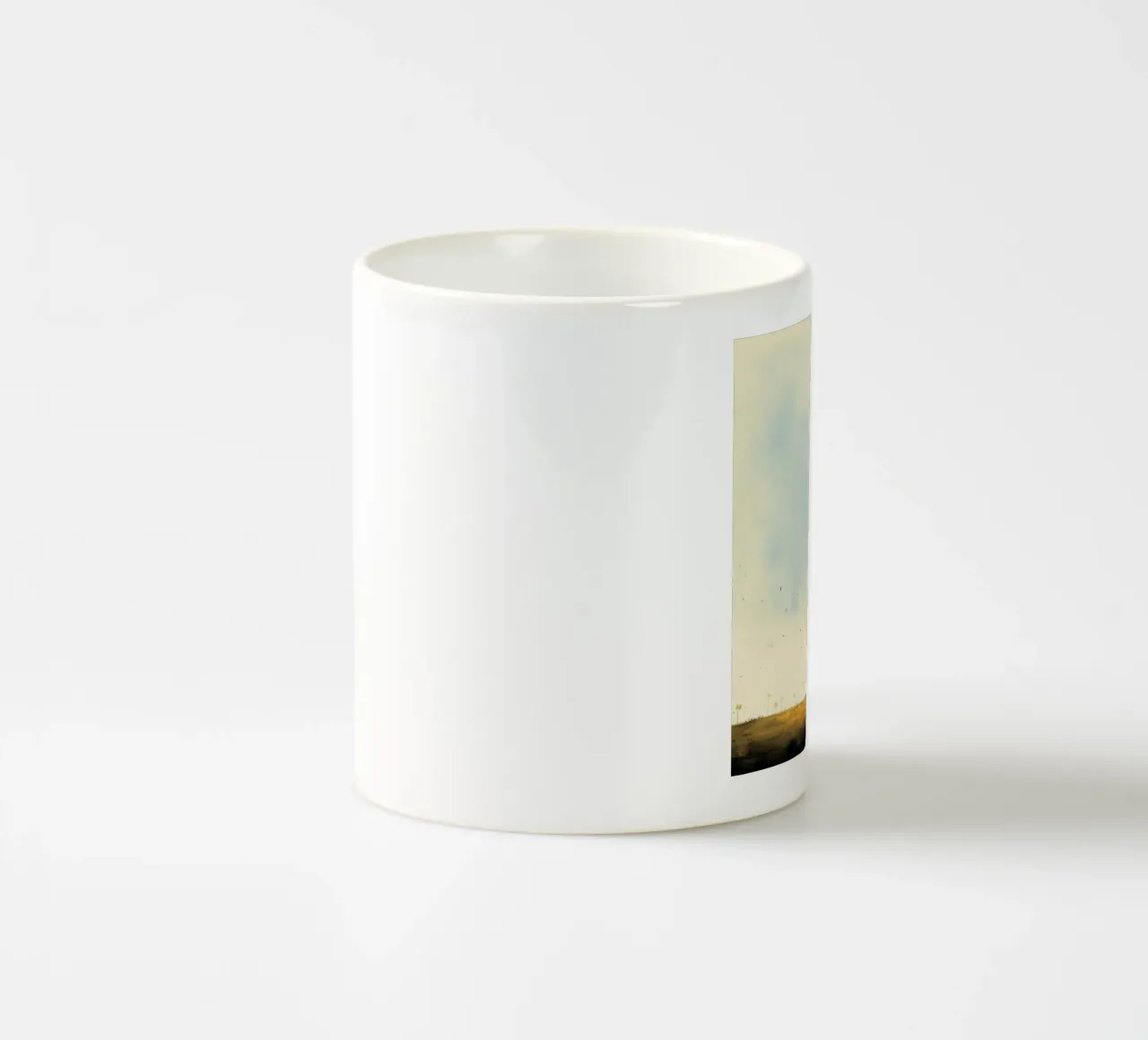 Farfalla minimale 4 tazza in ceramica da Minimal Animal Art