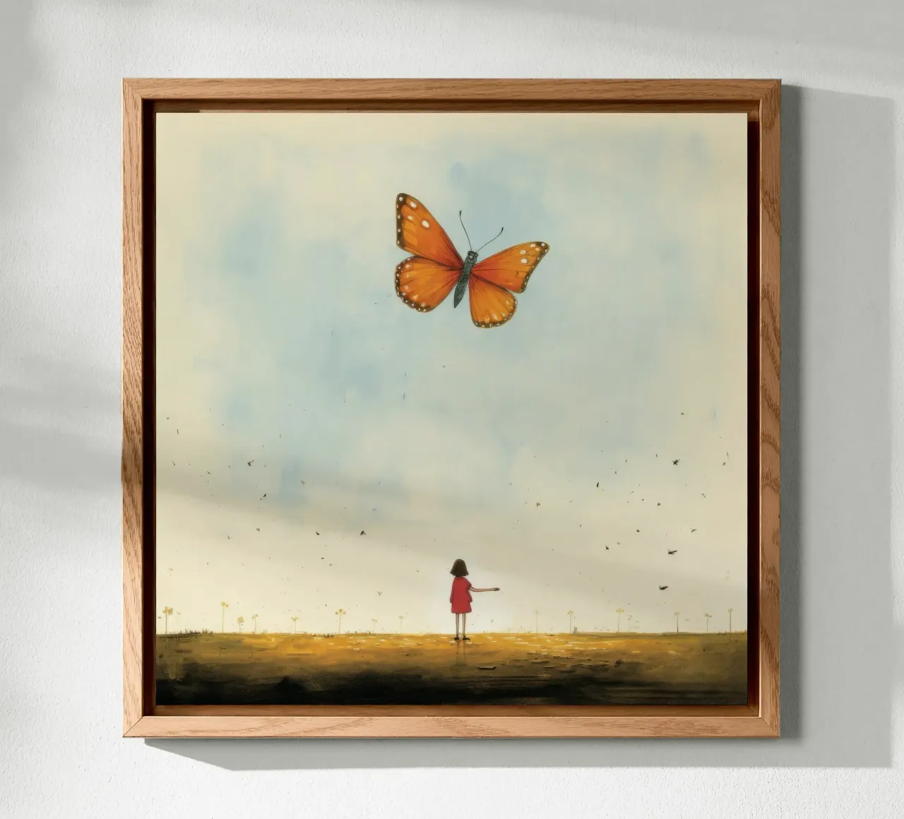 Farfalla minimale 4 alluminio dibond da Minimal Animal Art
